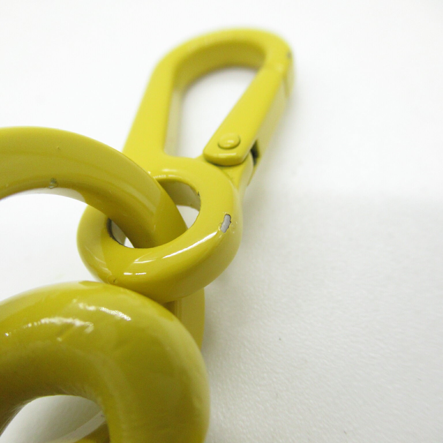 Loewe Anagram Charm Aluminum Yellow