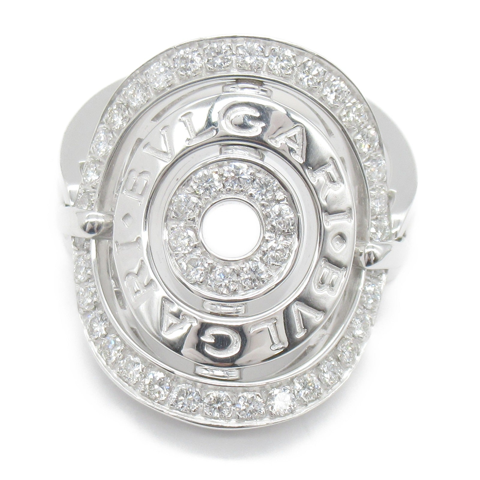 Bvlgari Astrale Cerchi Diamond Ring K18WG