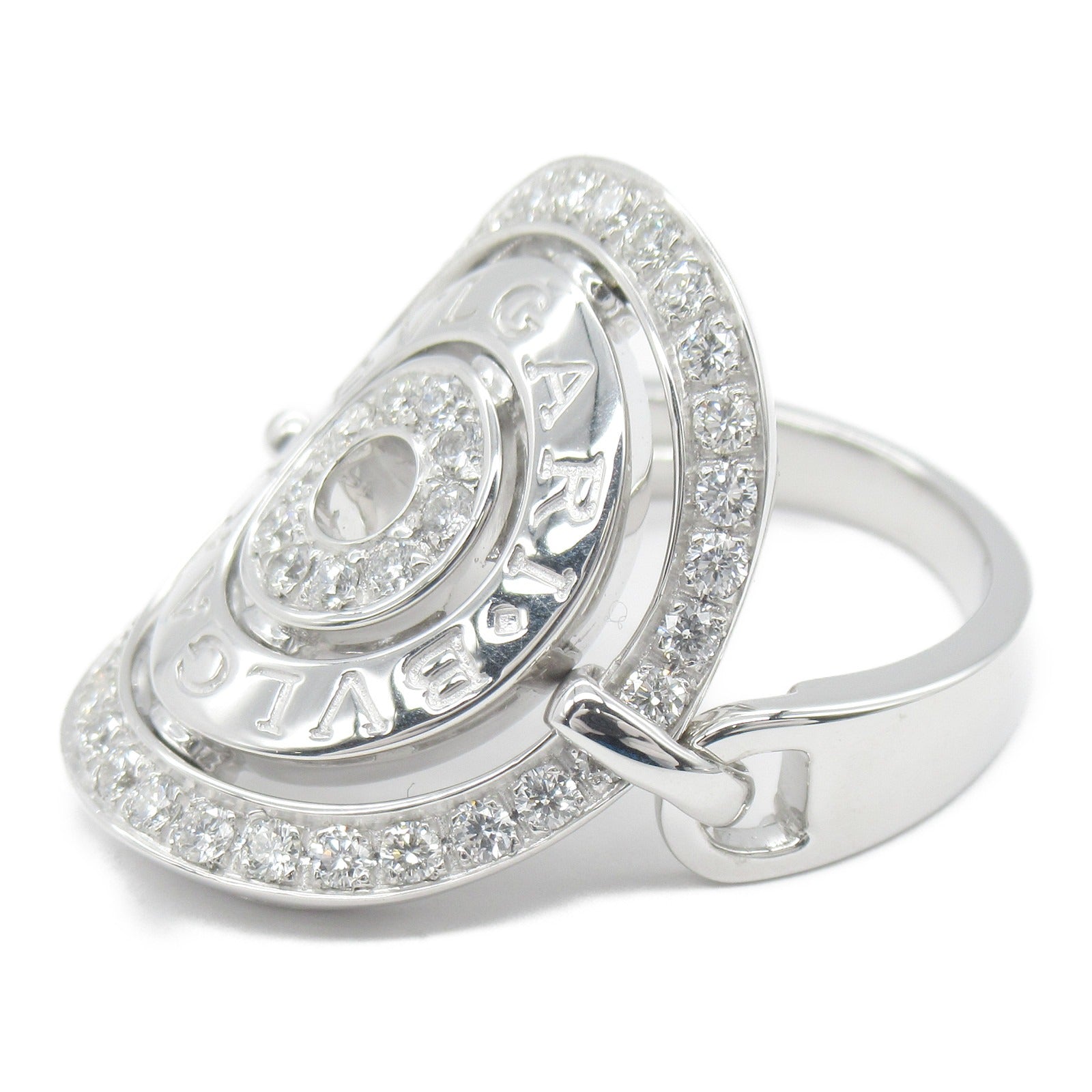 Bvlgari Astrale Cerchi Diamond Ring K18WG