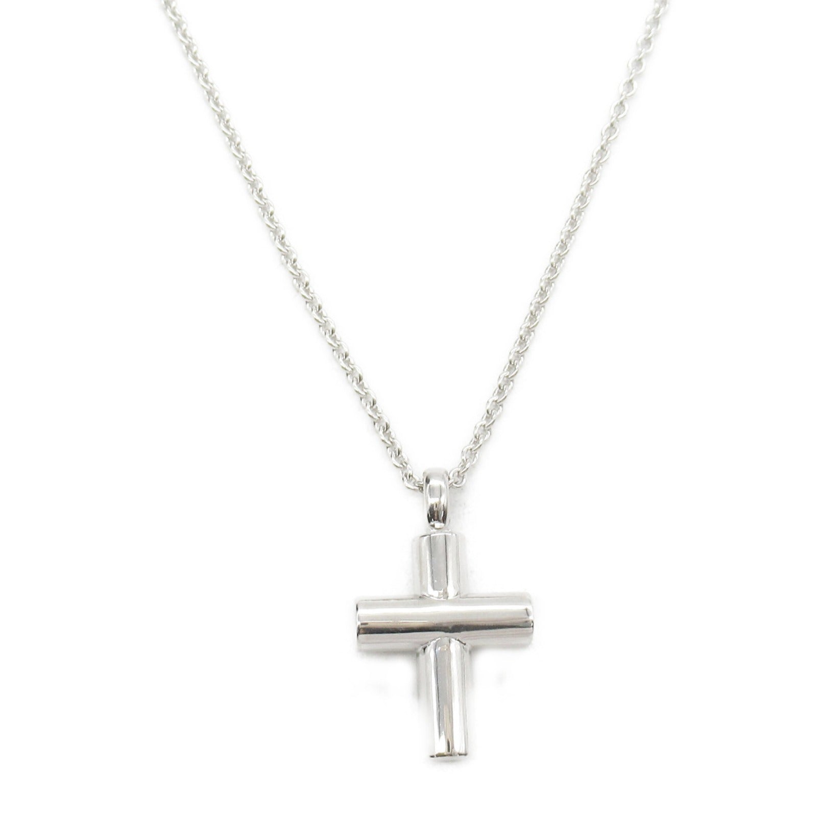 Bvlgari Latin Cross Necklace K18WG White Gold