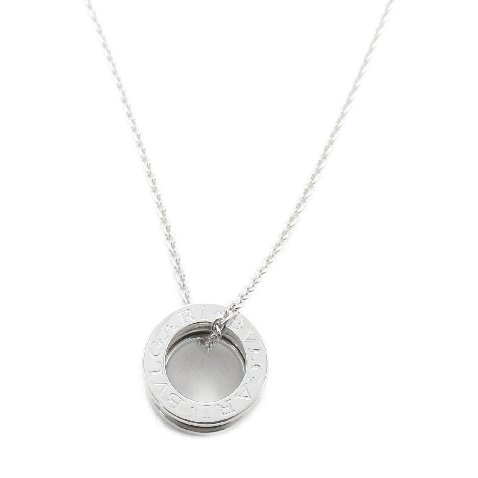 Bvlgari B-zero1 Necklace K18WG White Gold