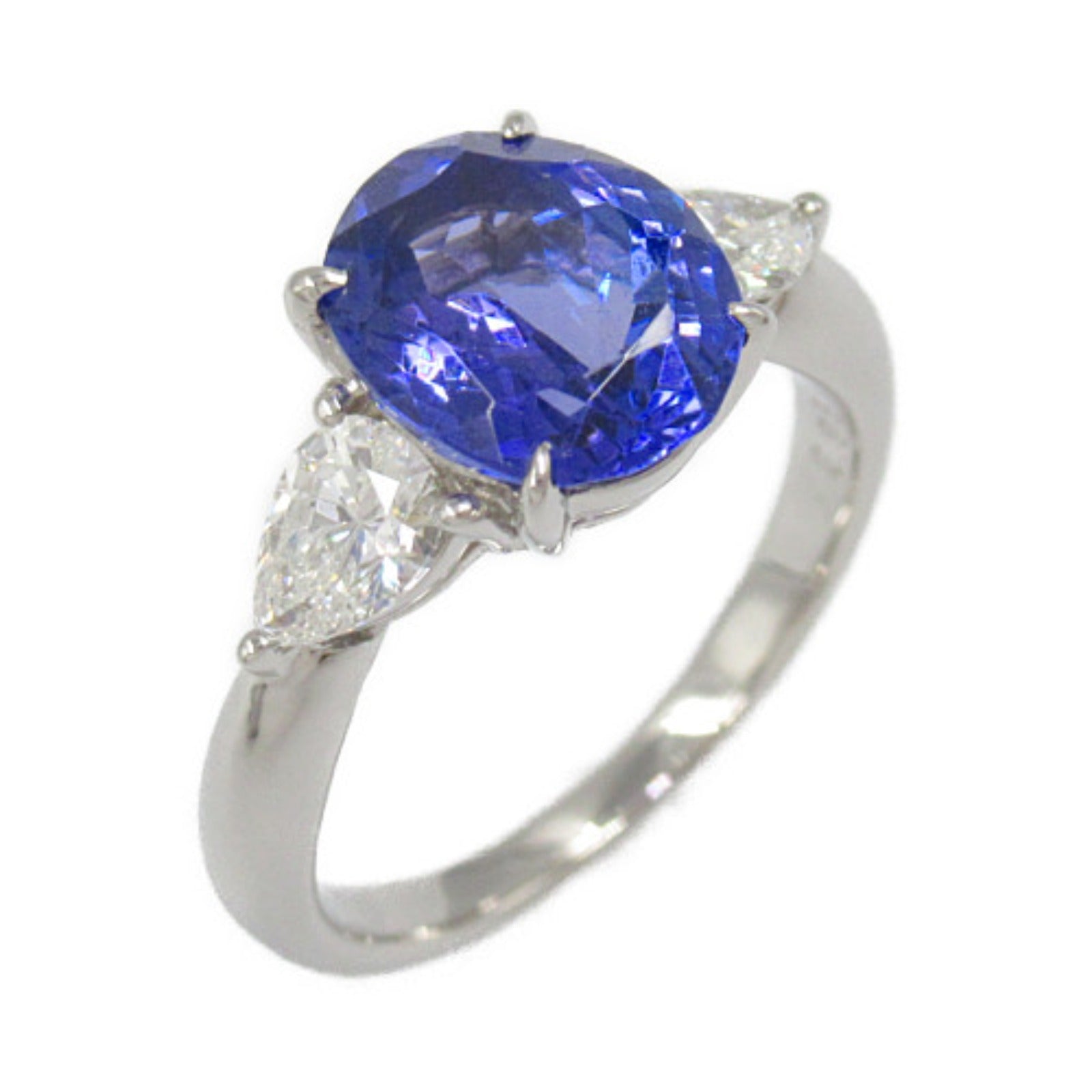 Tanzanite Diamond Ring Pt900 Platinum