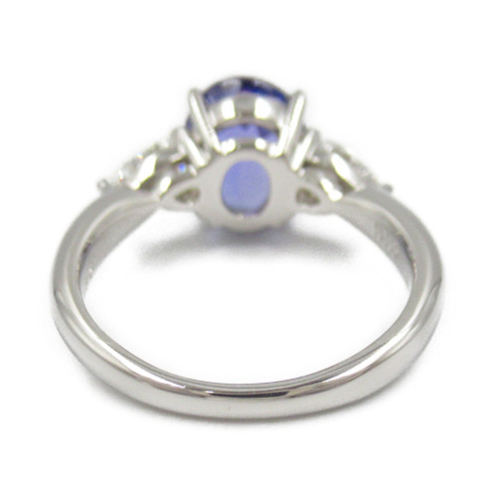 Tanzanite Diamond Ring Pt900 Platinum