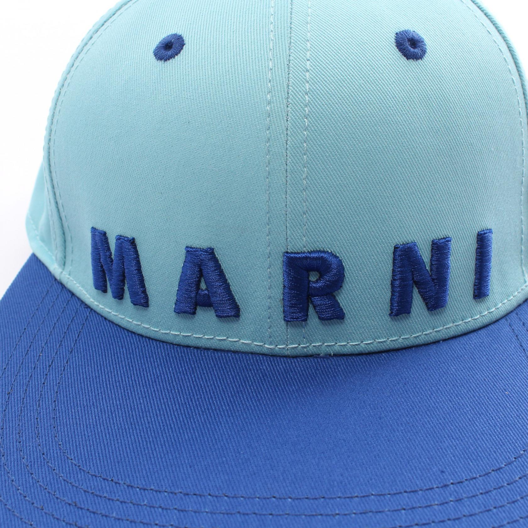 Marni Cotton Hat Blue Unisex M01087M00J20M8451