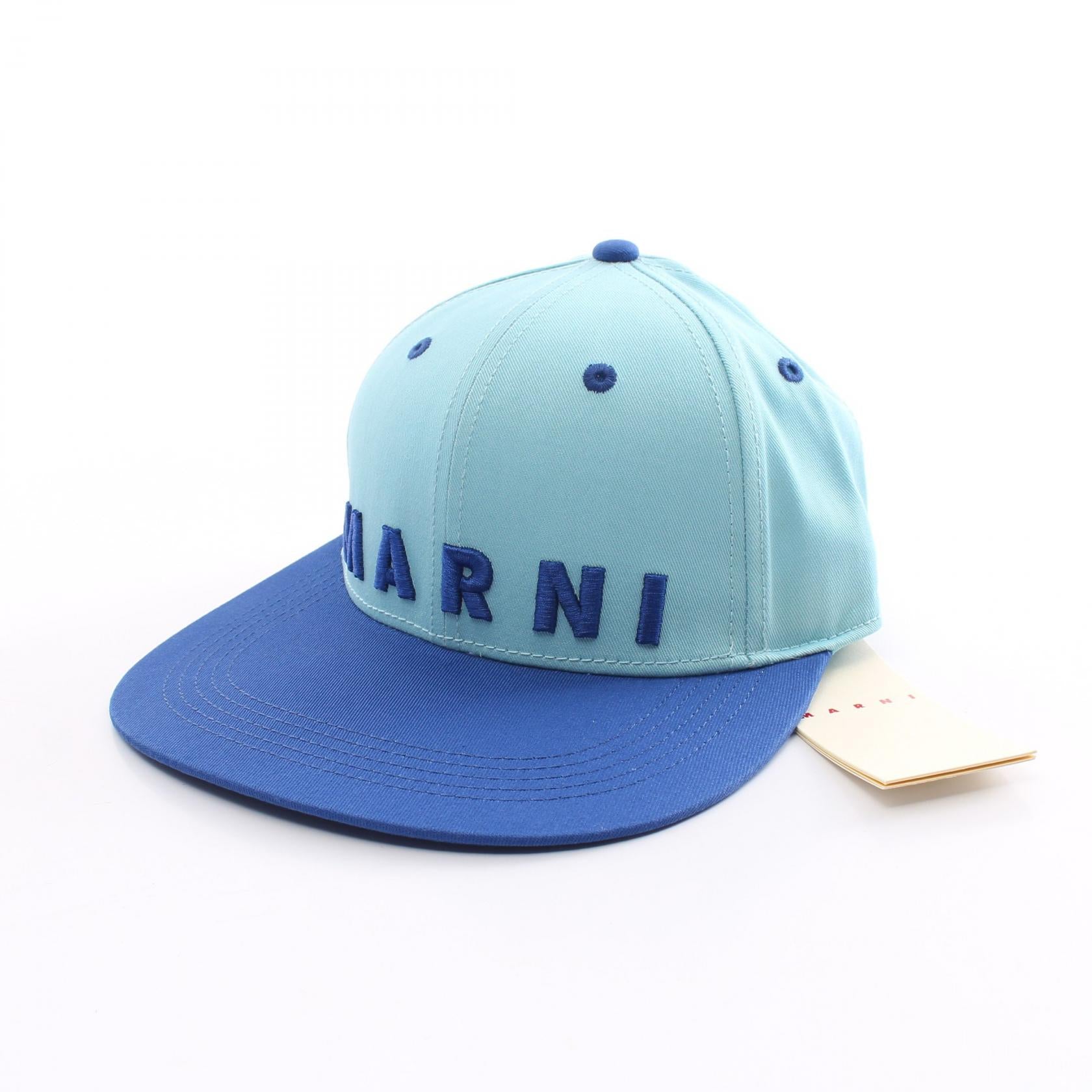 Marni Cotton Hat Blue Unisex M01087M00J20M8453