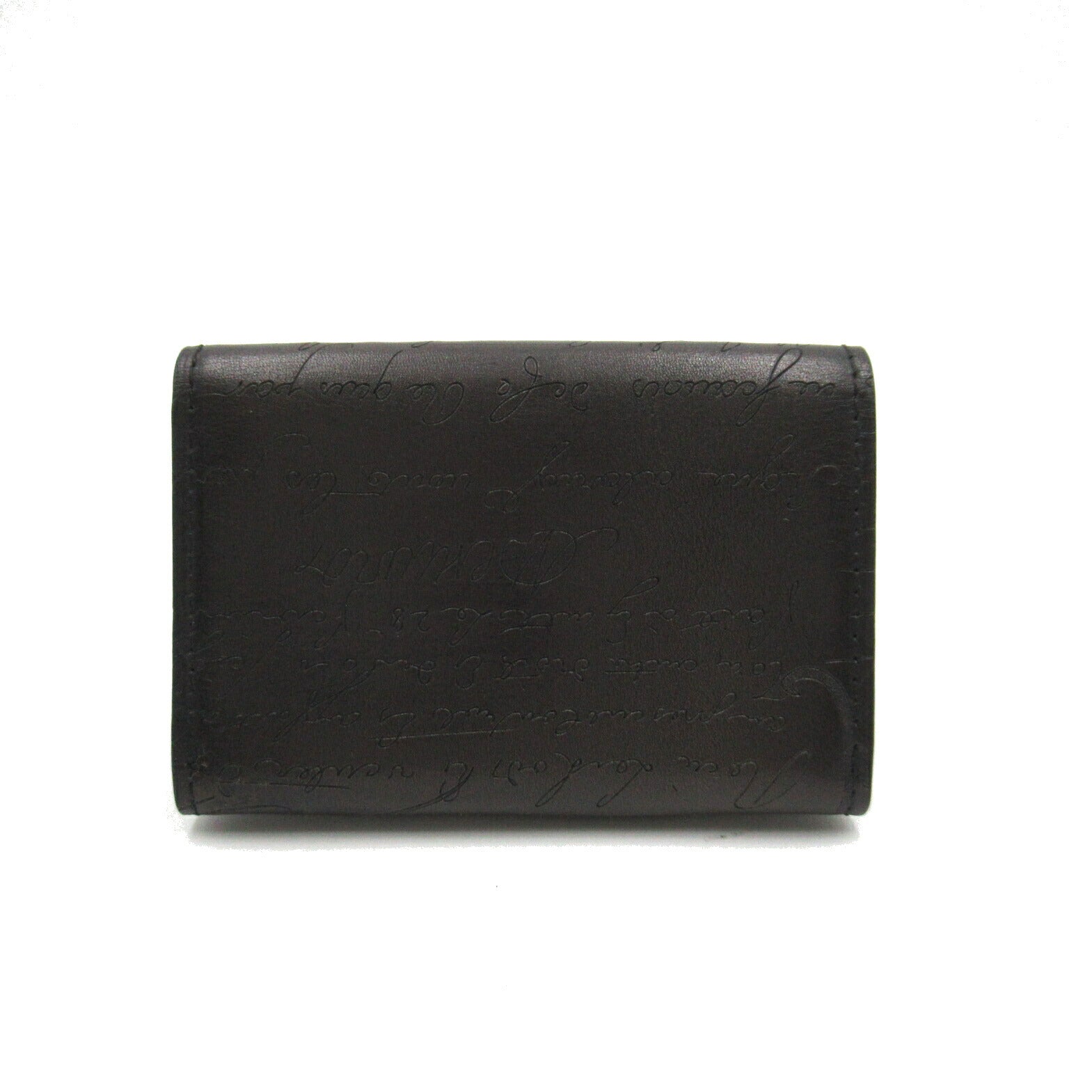 Berluti Leather Card Case Black