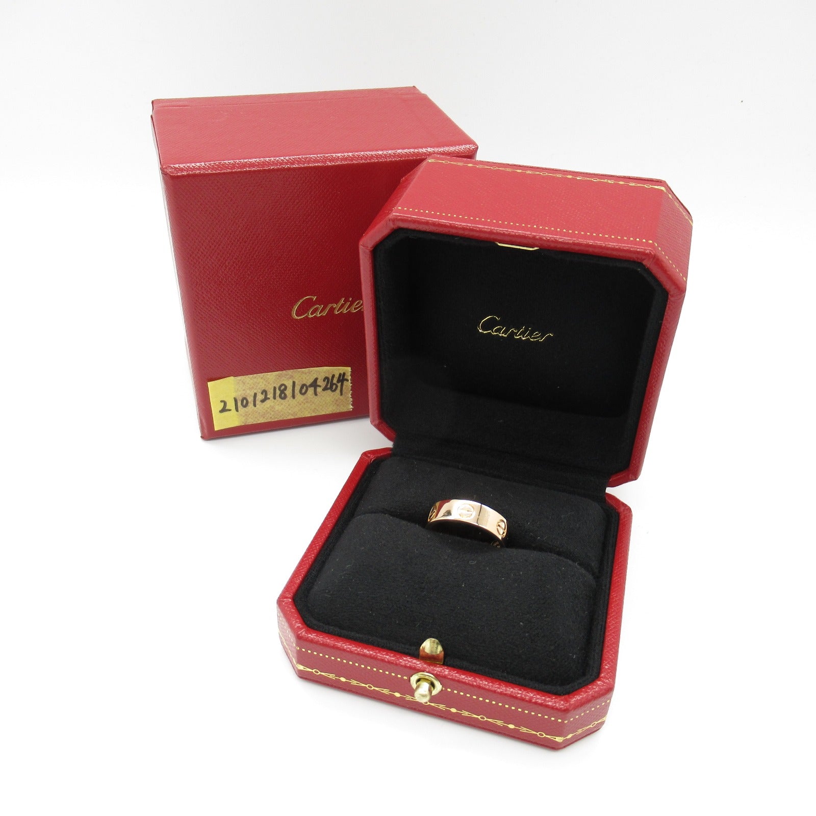 Cartier Love Ring K18PG Pink Gold Jewelry