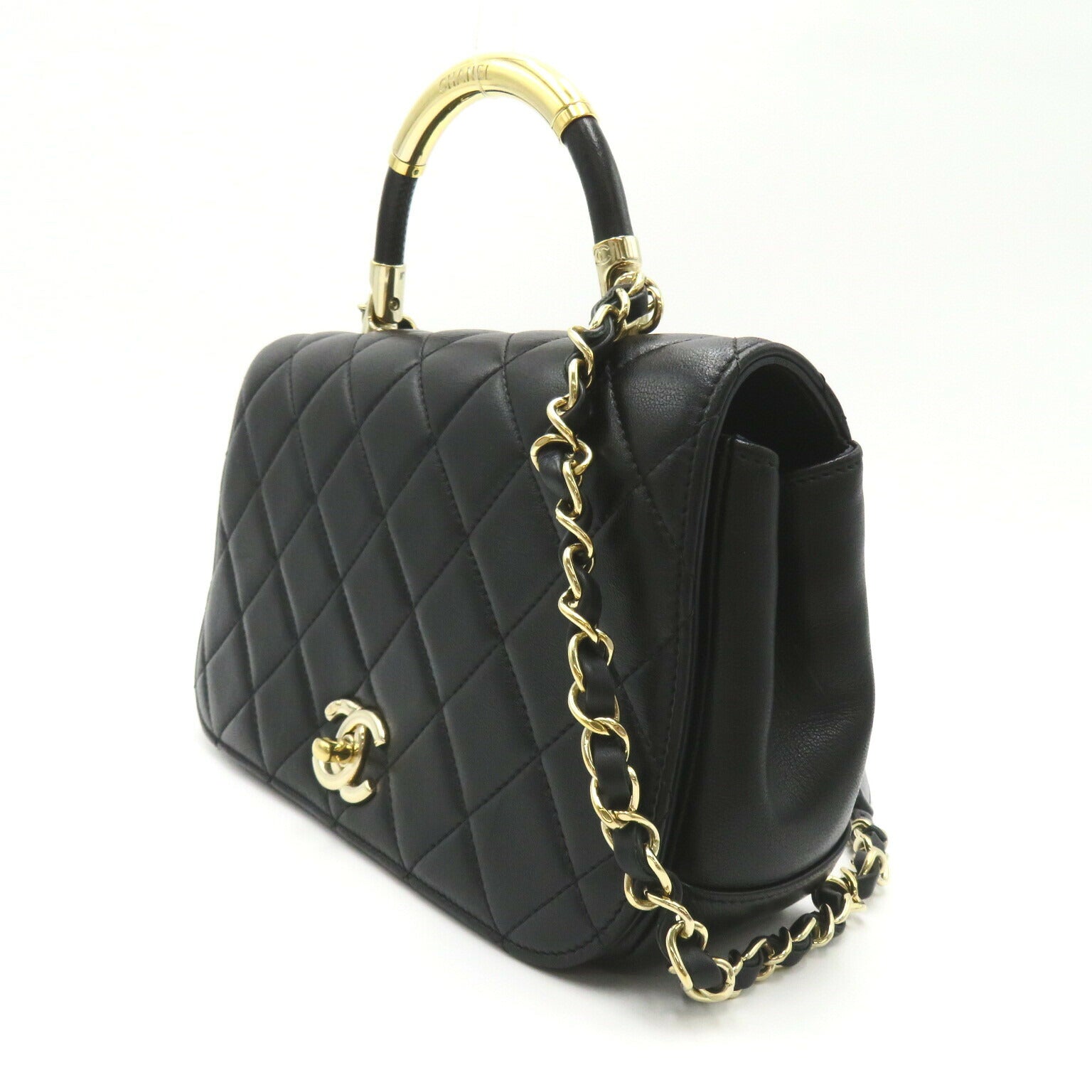 Chanel Matelasse Lambskin 2way Shoulder Bag