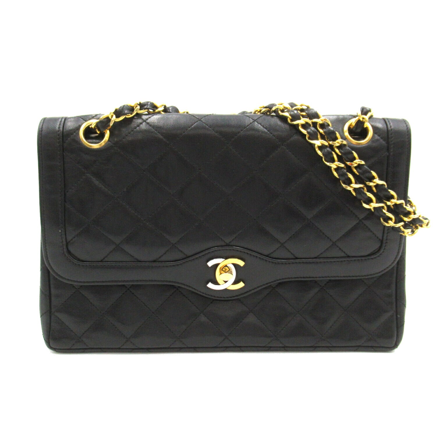 Chanel Lambskin Paris Limited Shoulder Bag