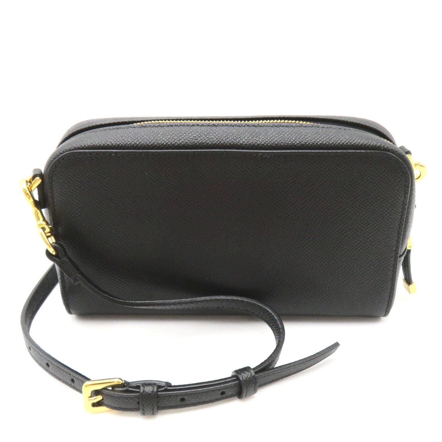 Dior Leather Shoulder Bag Black