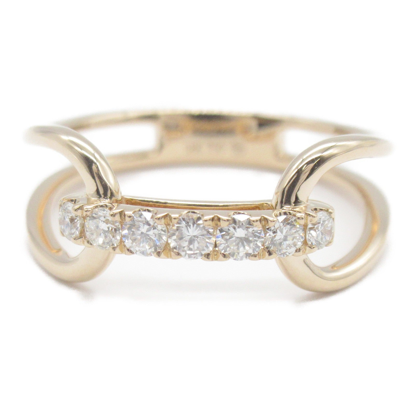 K18PG Pink Gold Diamond Ring Jewelry