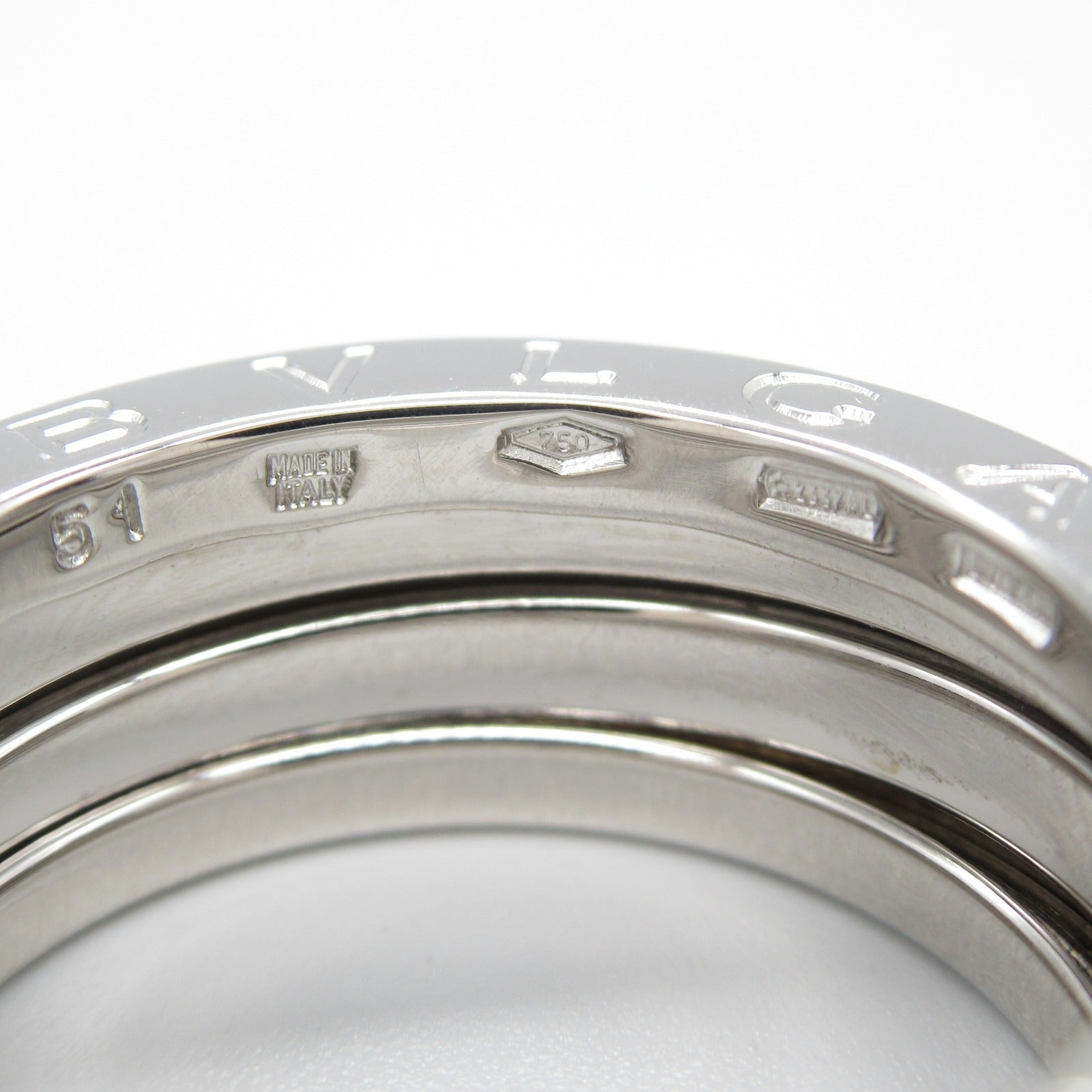 Bvlgari B-zero1 Ring K18WG White Gold