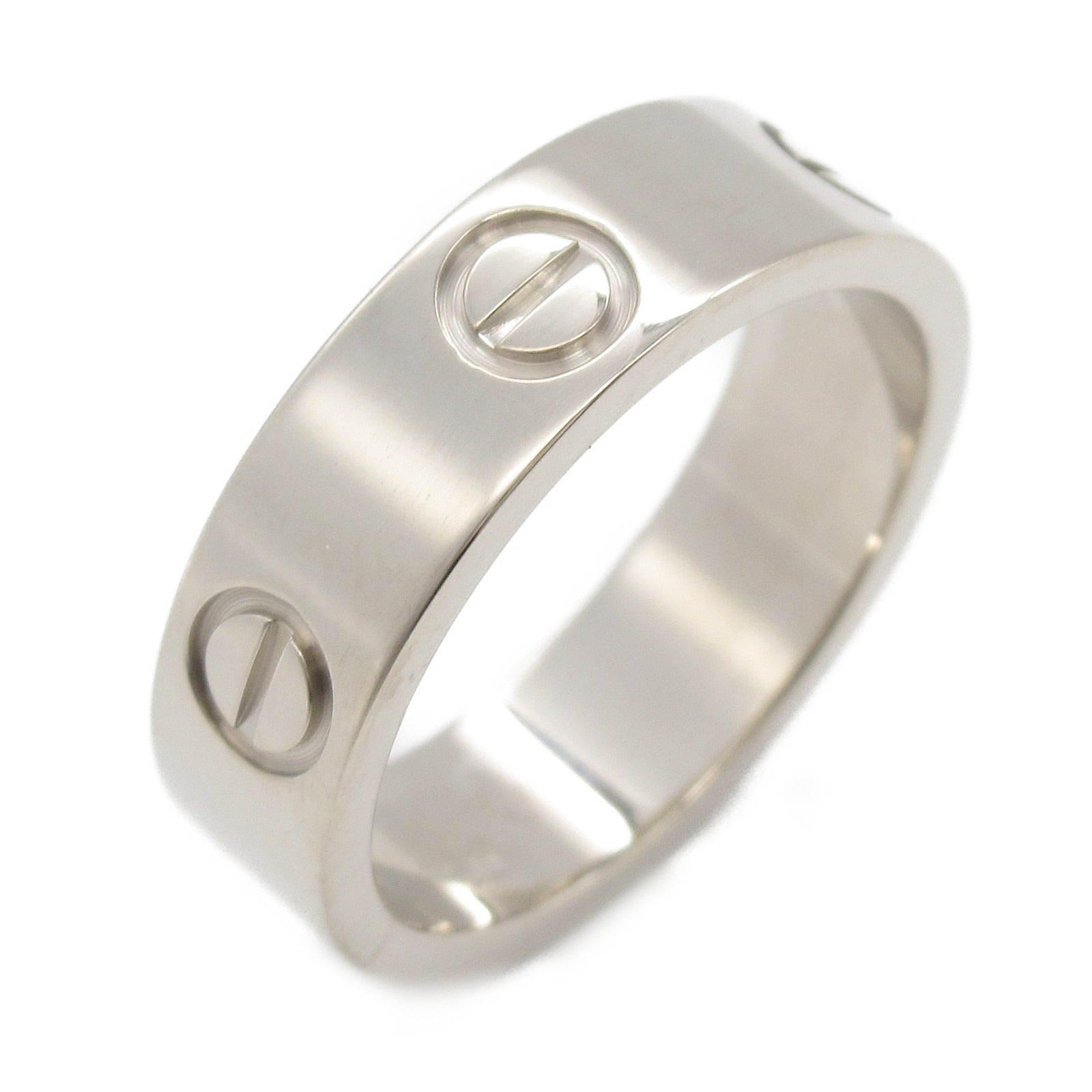 Cartier Love Ring K18WG White Gold