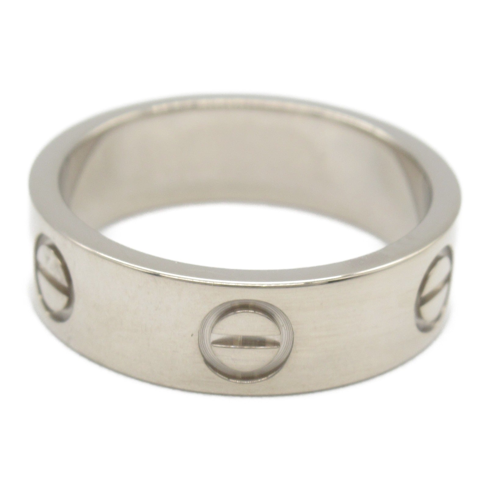 Cartier Love Ring K18WG White Gold