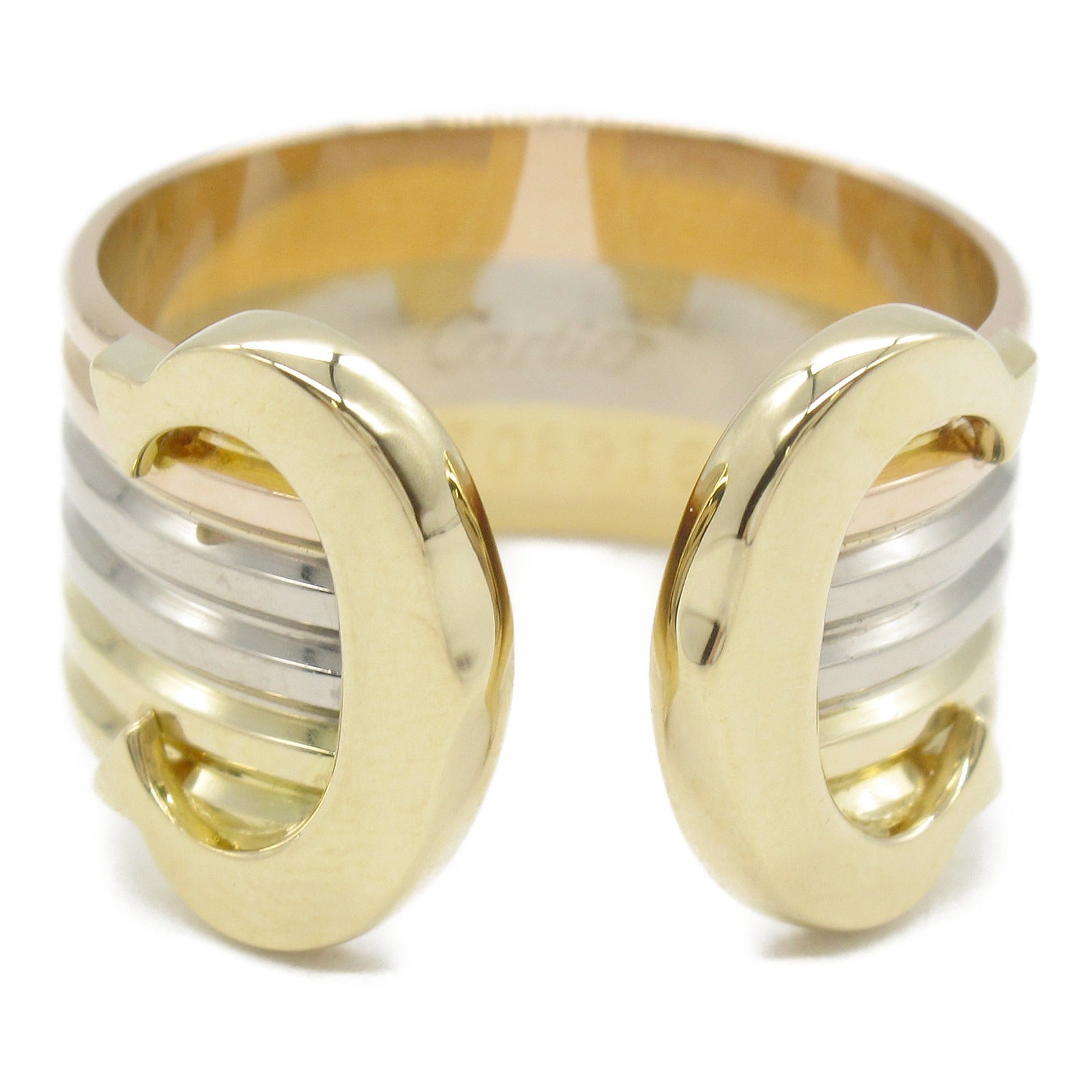 Cartier 18K 2C Ring  Metal Ring in Great Condition