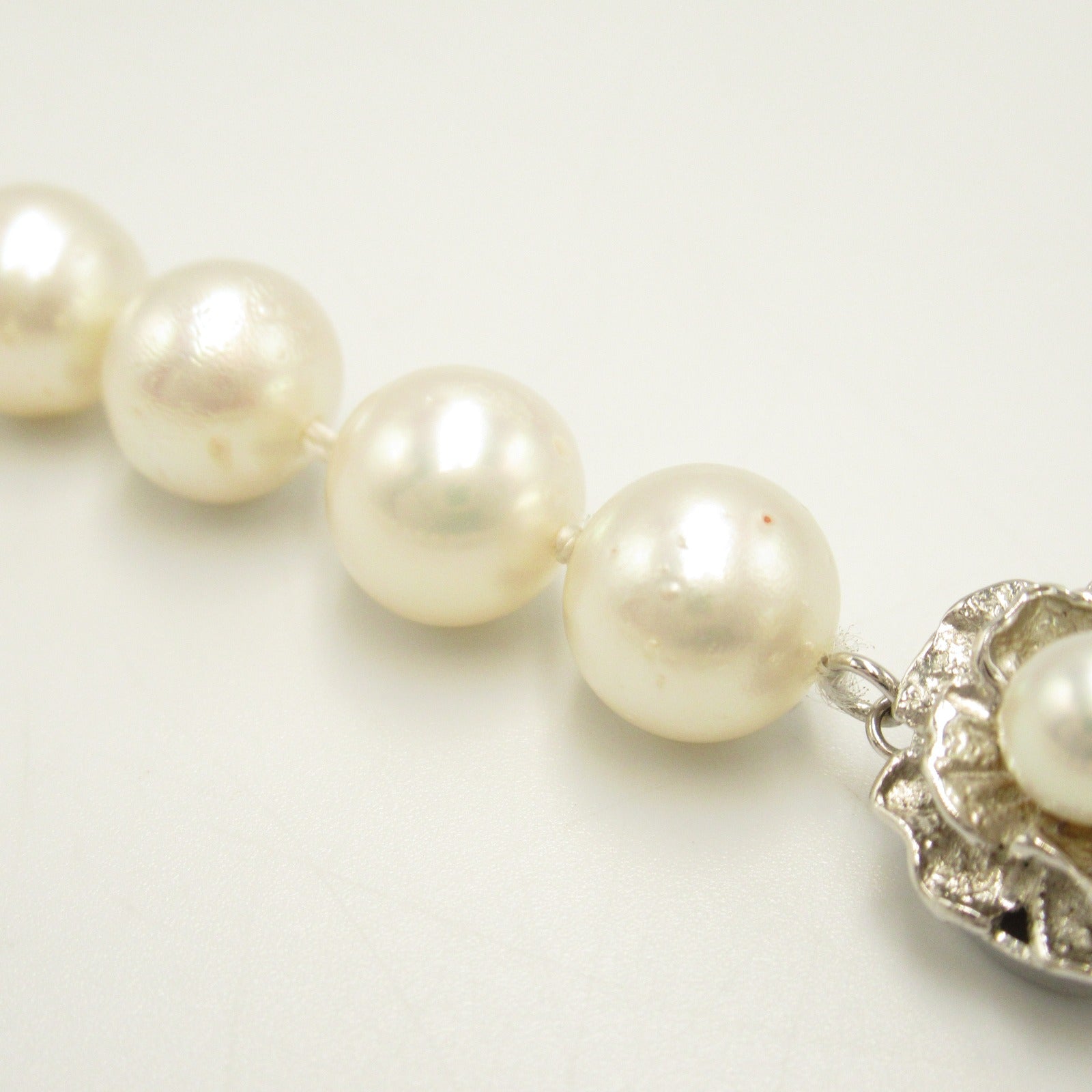 Jewelry Pearl Necklace SV White