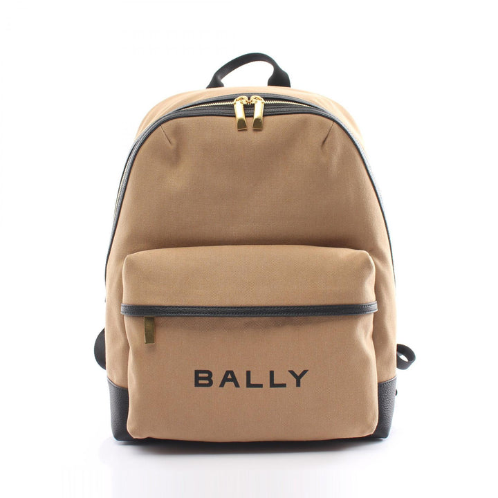 Bally Bar Treck Leather Fabric Backpack 6304854