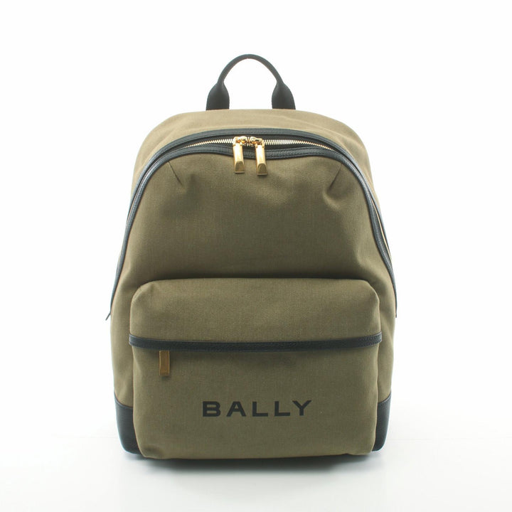 Bally Canvas Leather Backpack 6306641