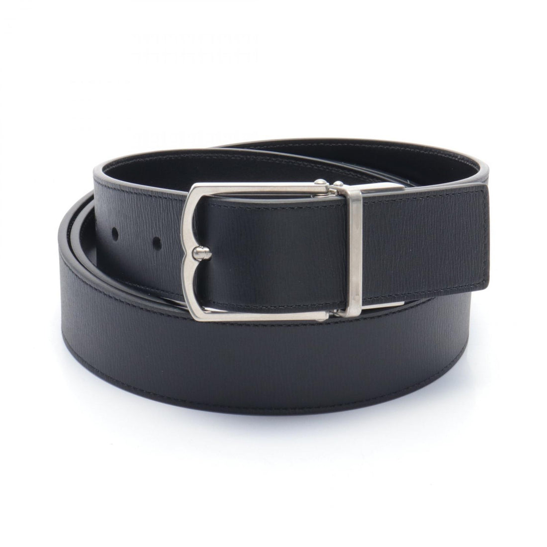 Bally Men's Leather Belt Black 6304552