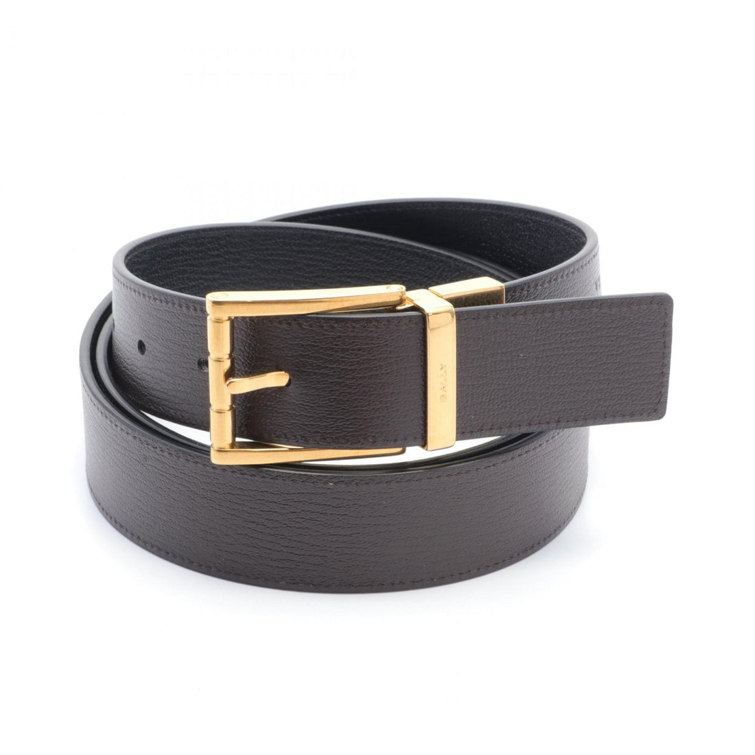 Bally Leather Belt Black/Brown