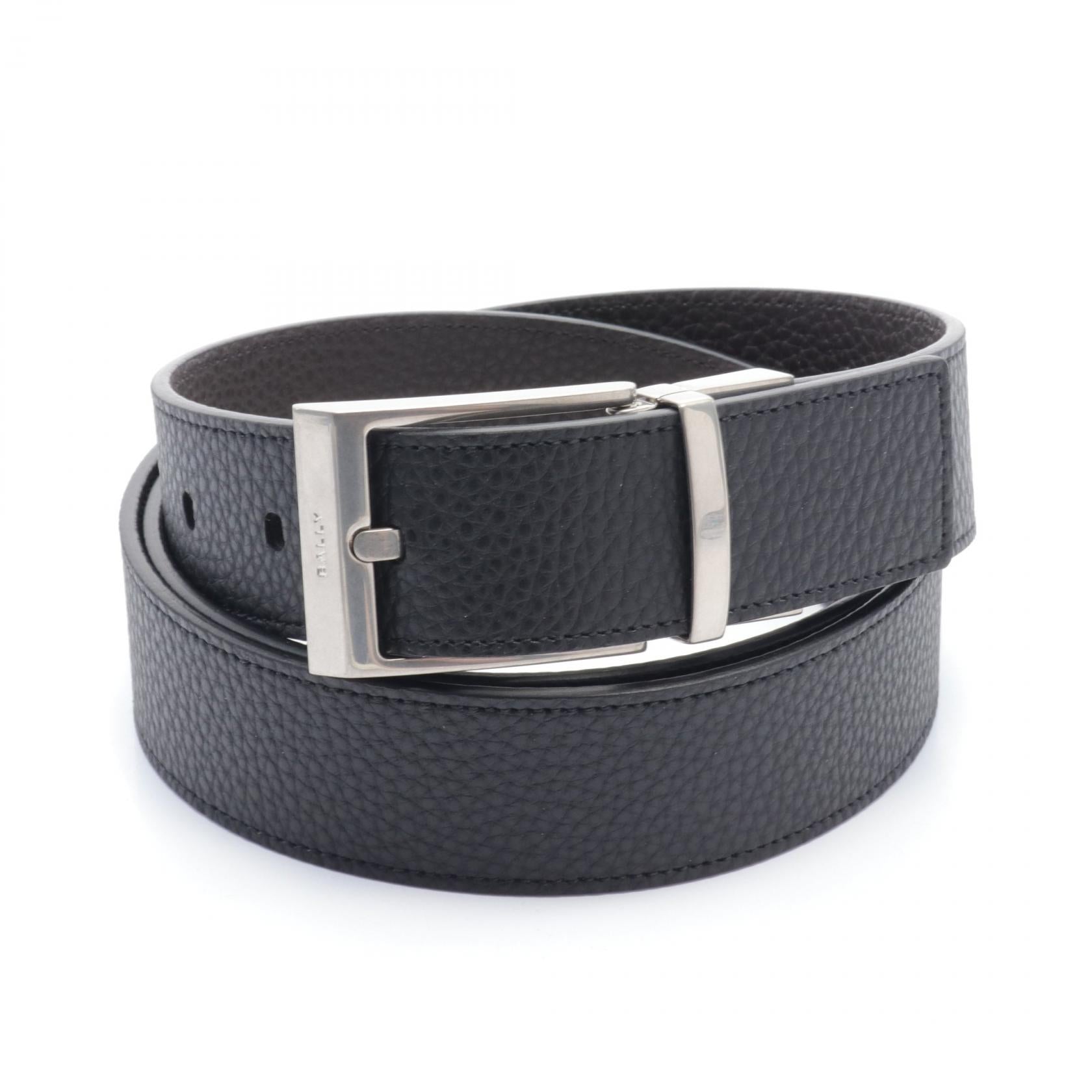 Bally Leather Belt Black/Brown