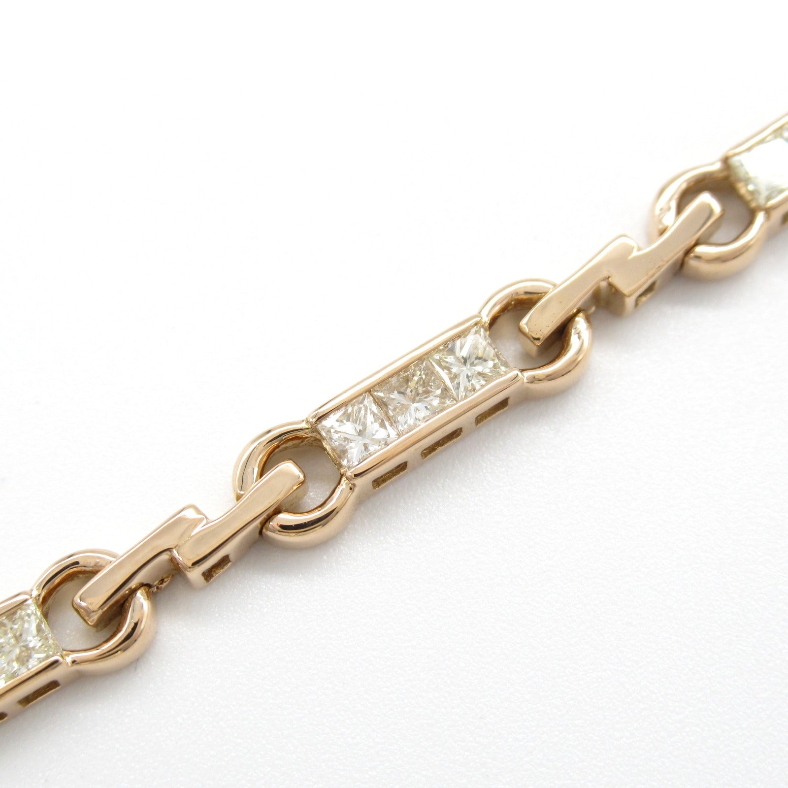 K18PG Pink Gold Diamond Bracelet Jewelry