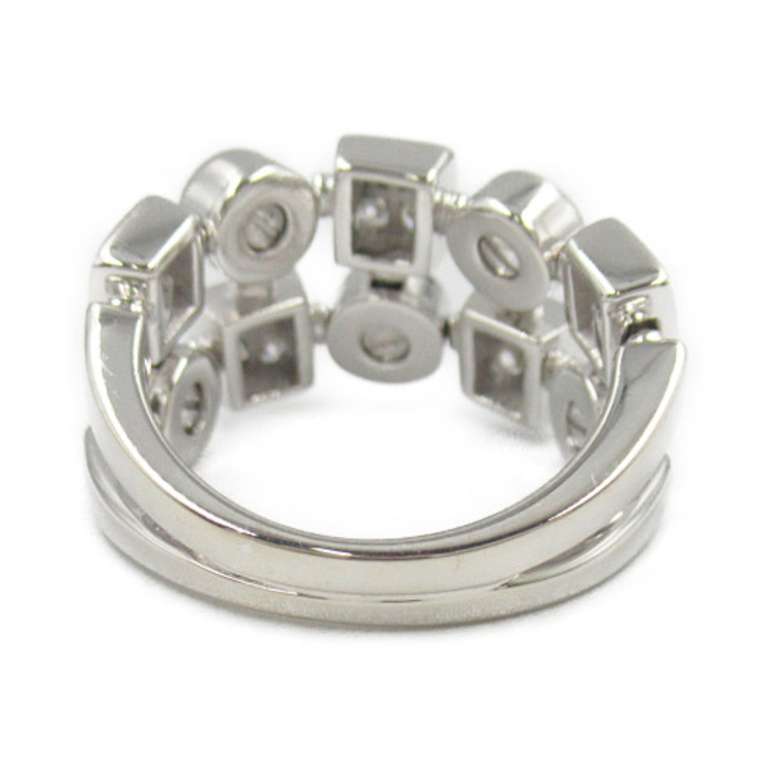 Bvlgari Lucia Diamond Ring K18WG White Gold