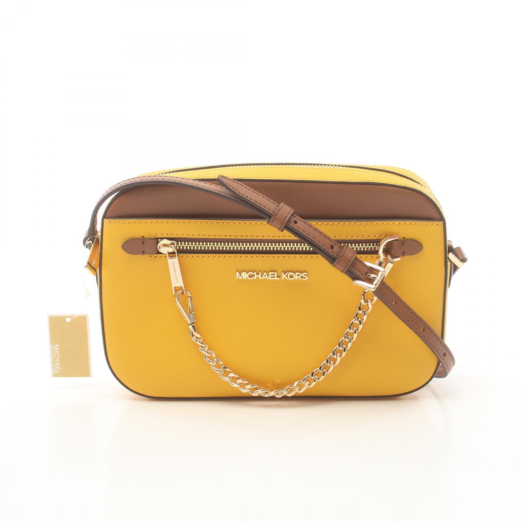 Michael Kors Jet Set Leather Shoulder Bag