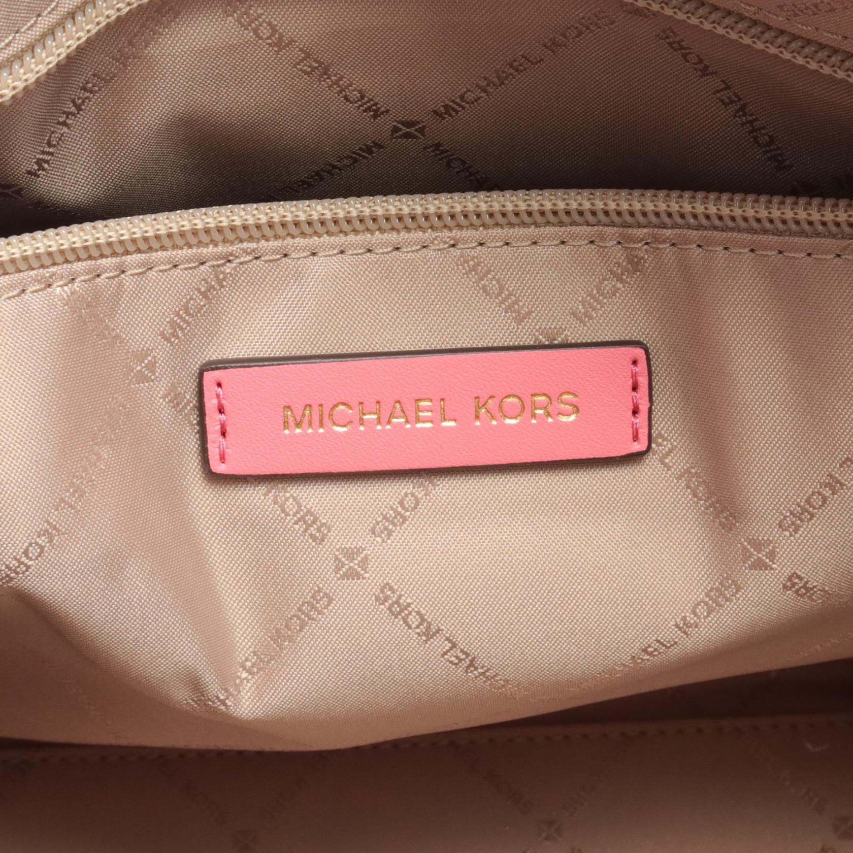 Michael Kors Jet Set Travel Handbag PVC Leather