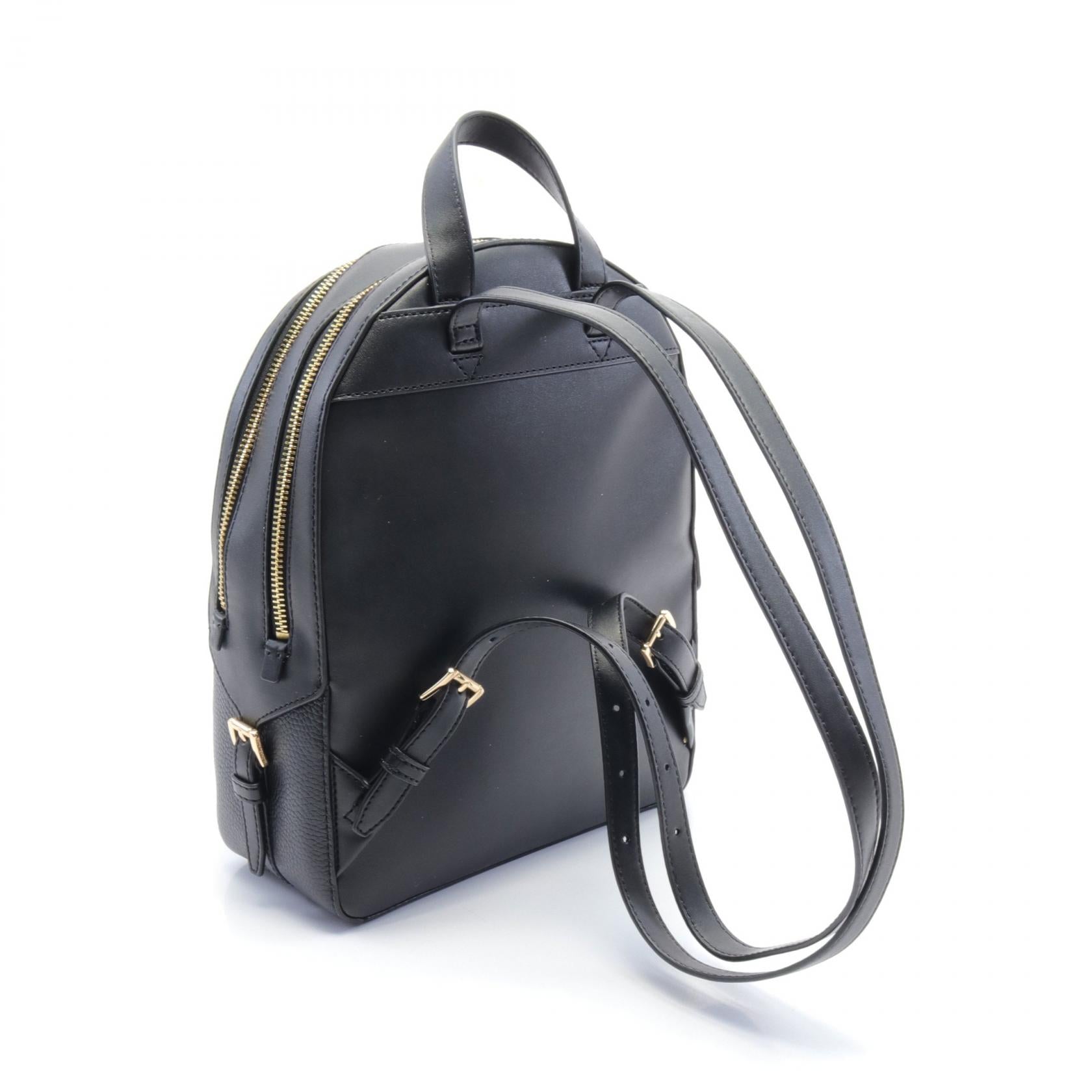 Michael Kors Jaycee Leather Backpack Black