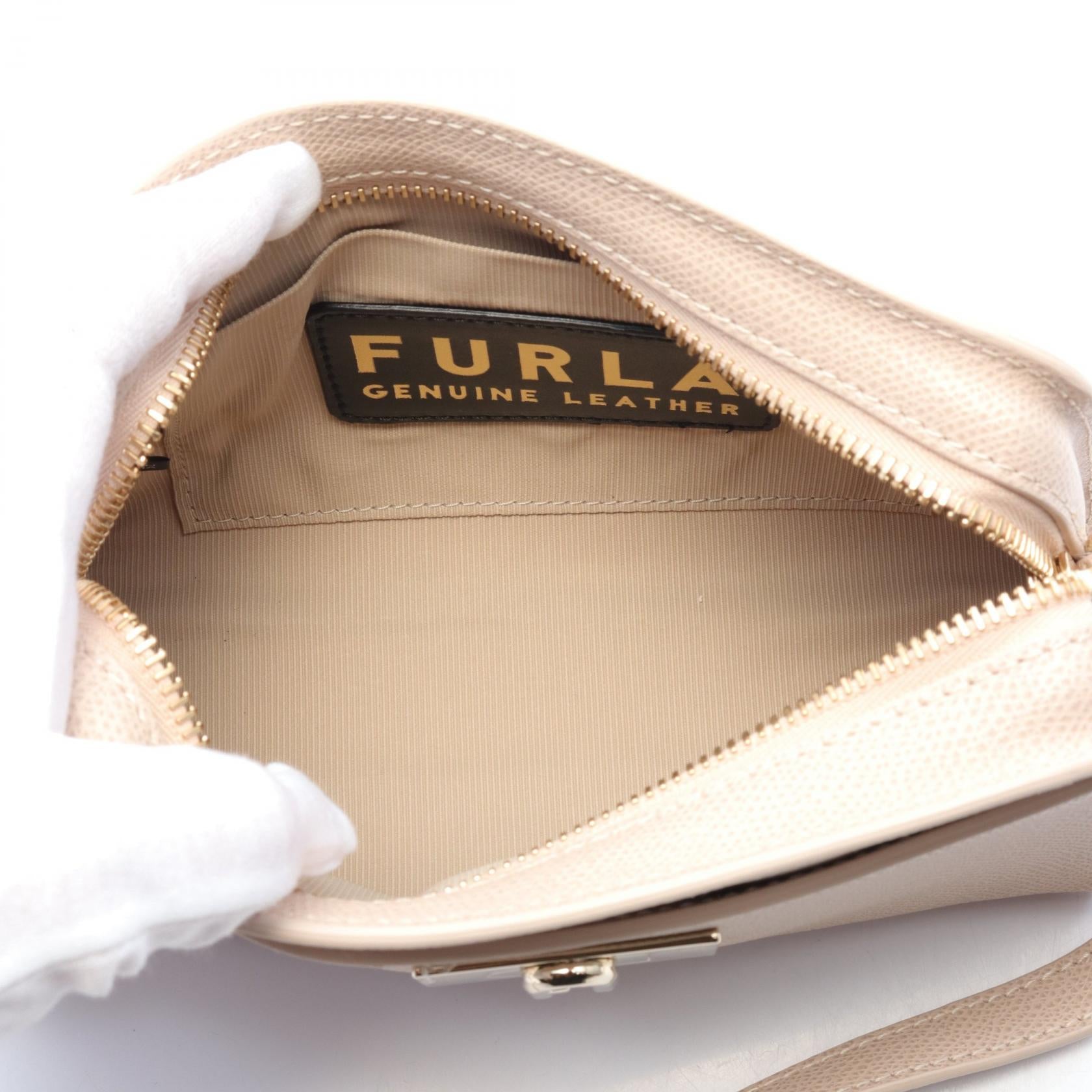 Furla 1927 Mini Leather Crossbody Bag