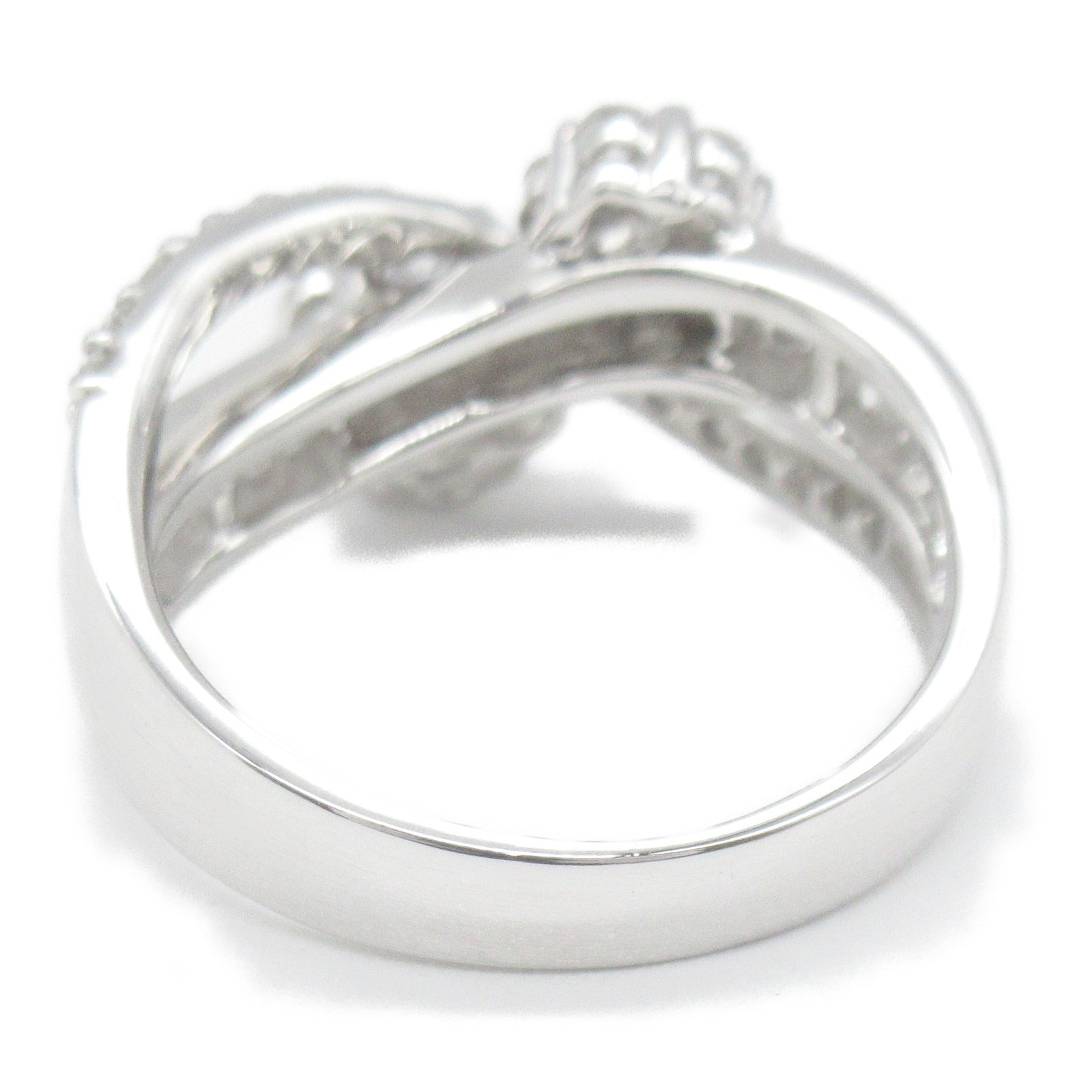 K18WG White Gold Diamond Ring