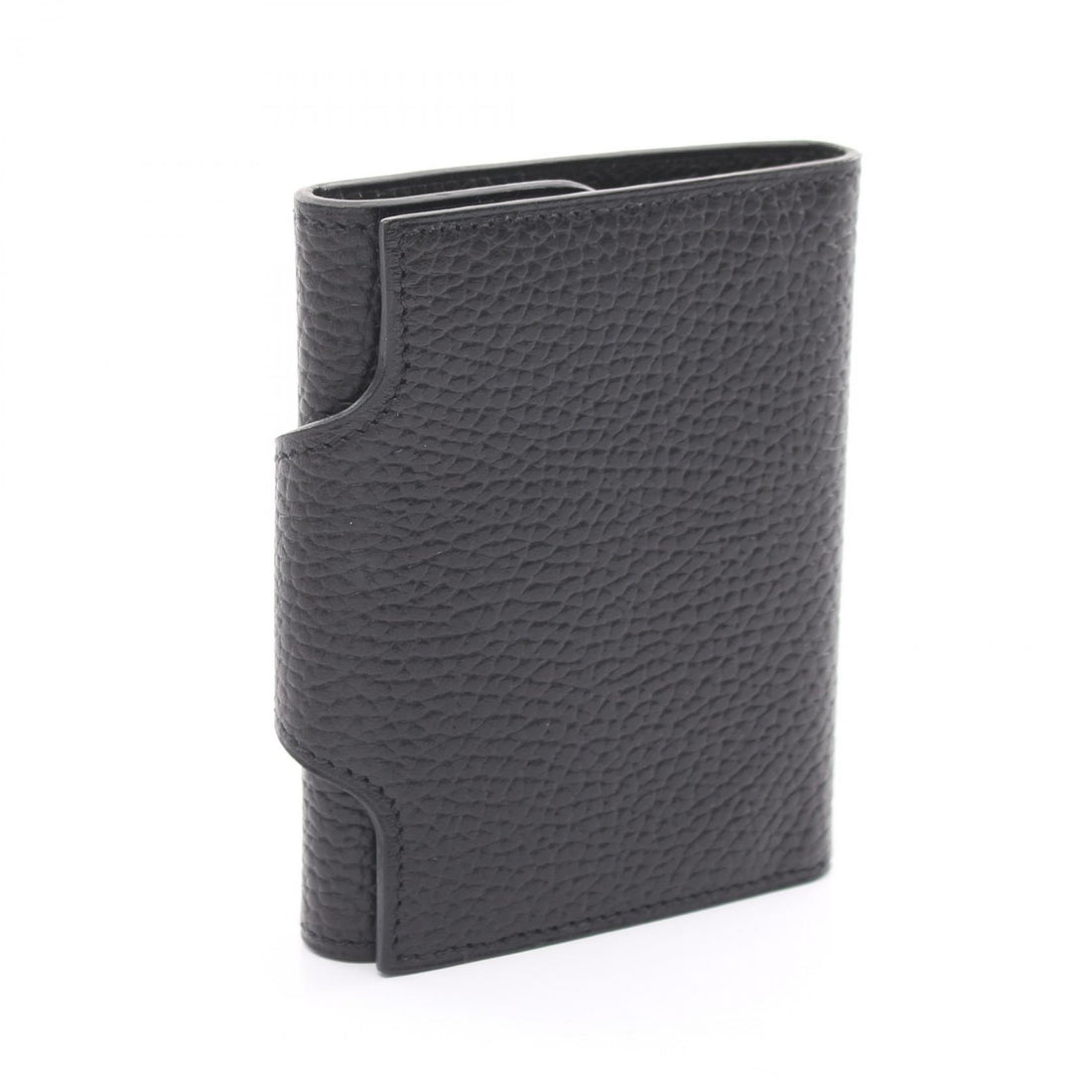 Hermes Iliade Compact Coin Case Wallet Black