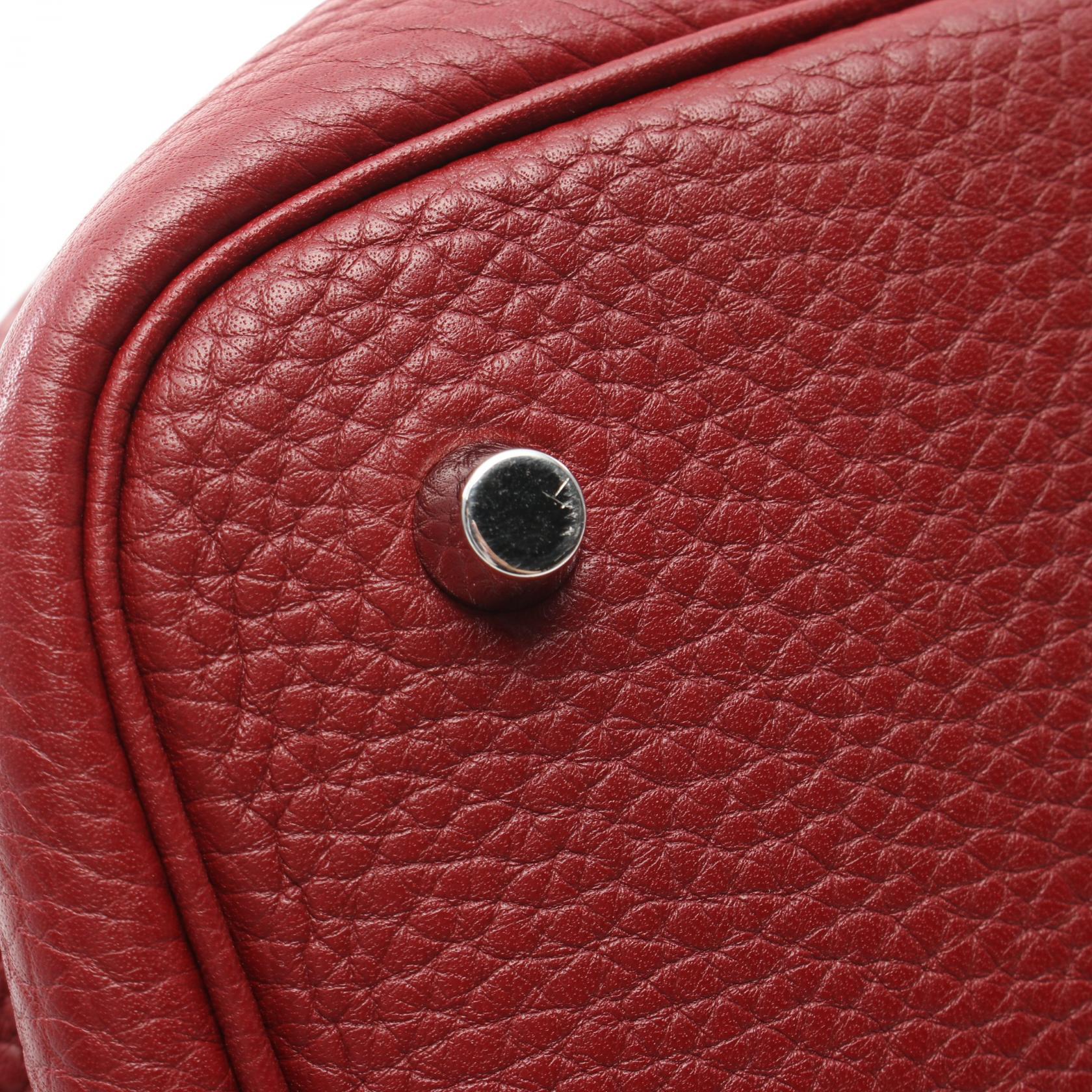 Hermes Picotin Lock MM Touch Rouge Ash Handbag