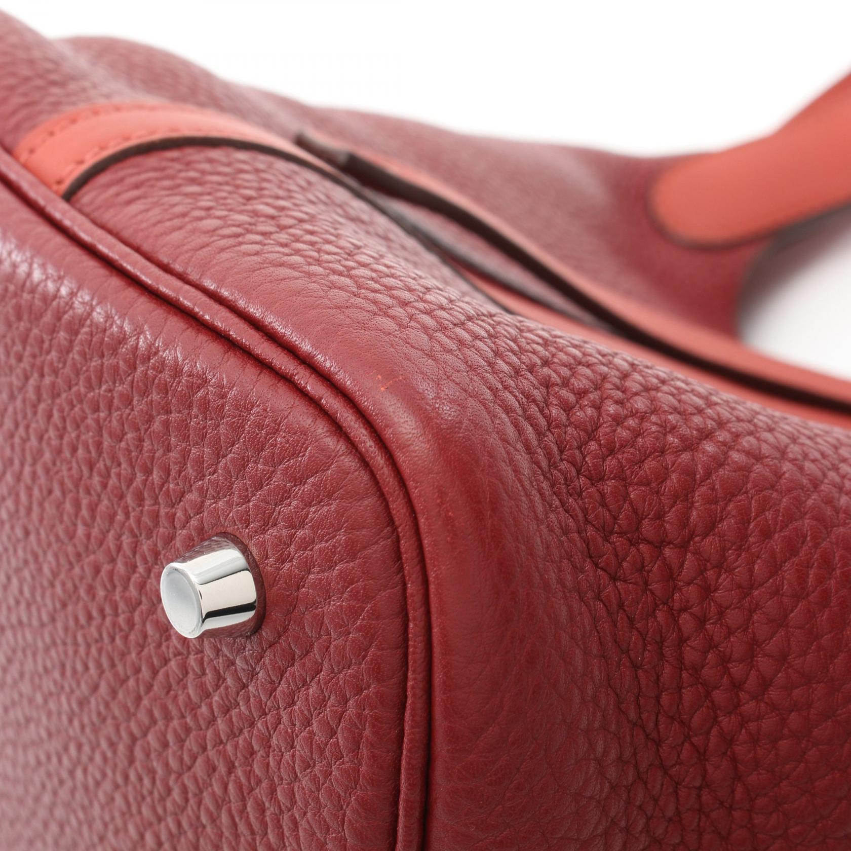 Hermes Picotin Lock MM Touch Rouge Ash Handbag