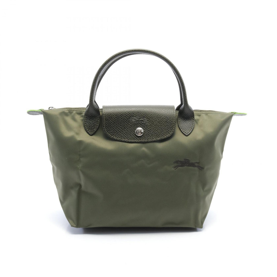 Longchamp Le Pliage Green S Tote Bag Nylon Leather