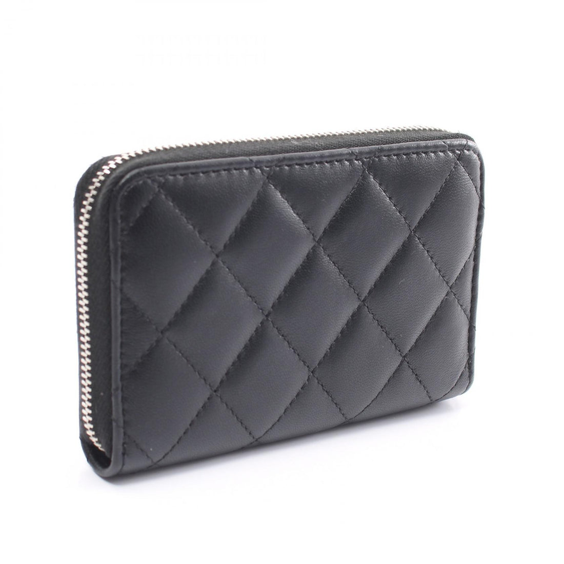 Chanel CC Zip Coin Case  Leather Coin Case in Great Condition