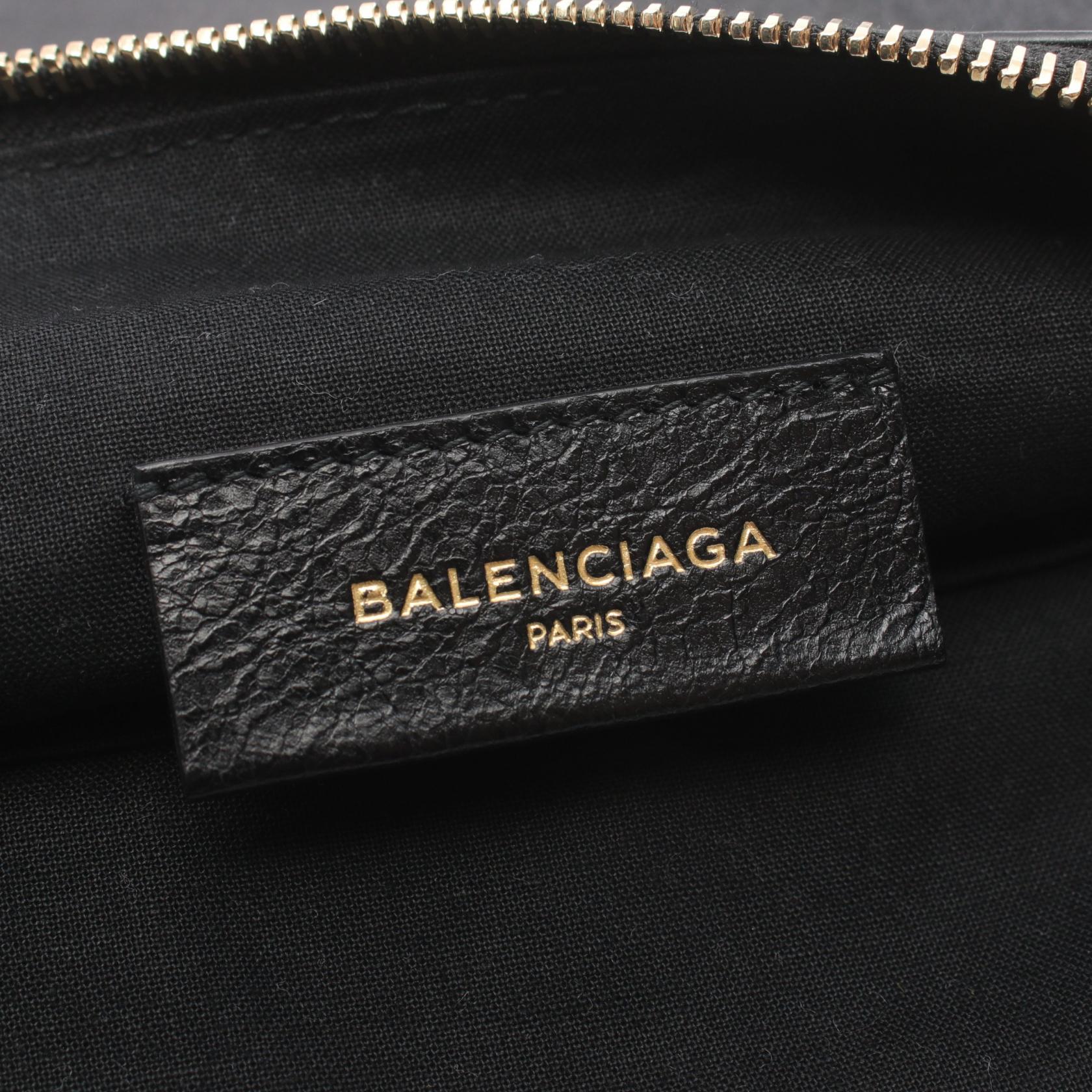 Balenciaga Classic Motor Clutch Bag Leather Clutch Bag 370994 in Great Condition