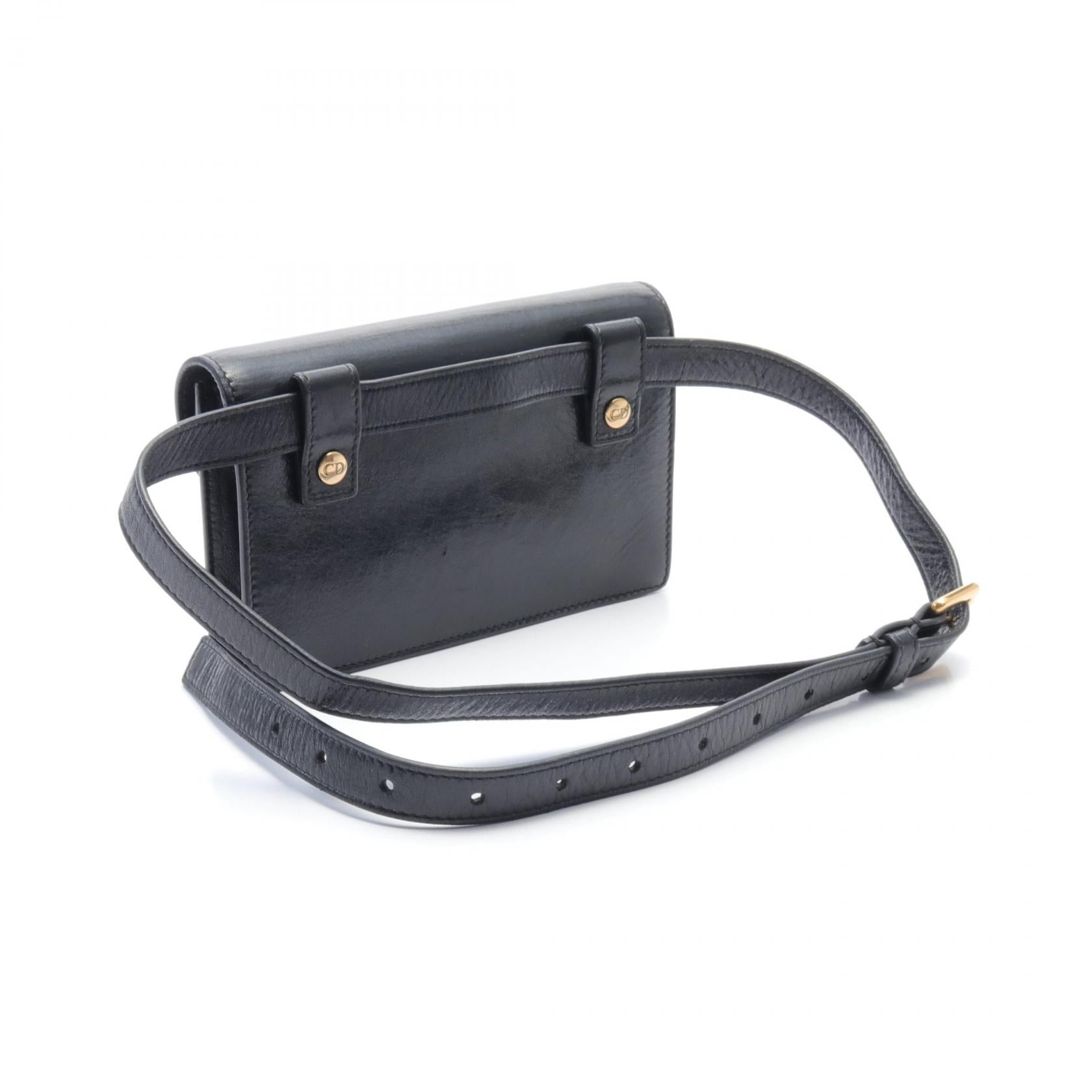 Dior Saddle Waist Bag Leather Belt Bag S5619CCEH in Great Condition