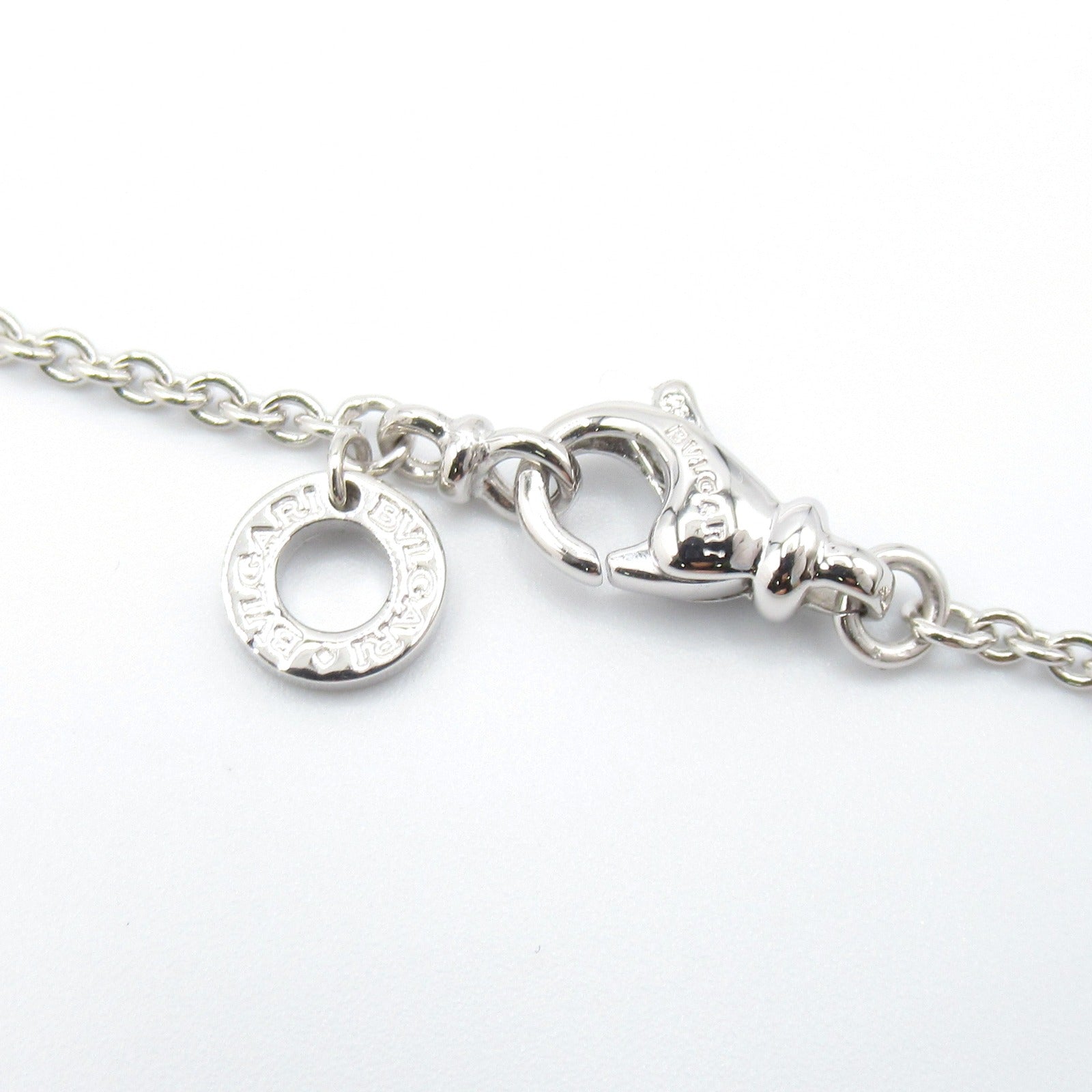 Bvlgari Diamond Necklace K18WG White Gold