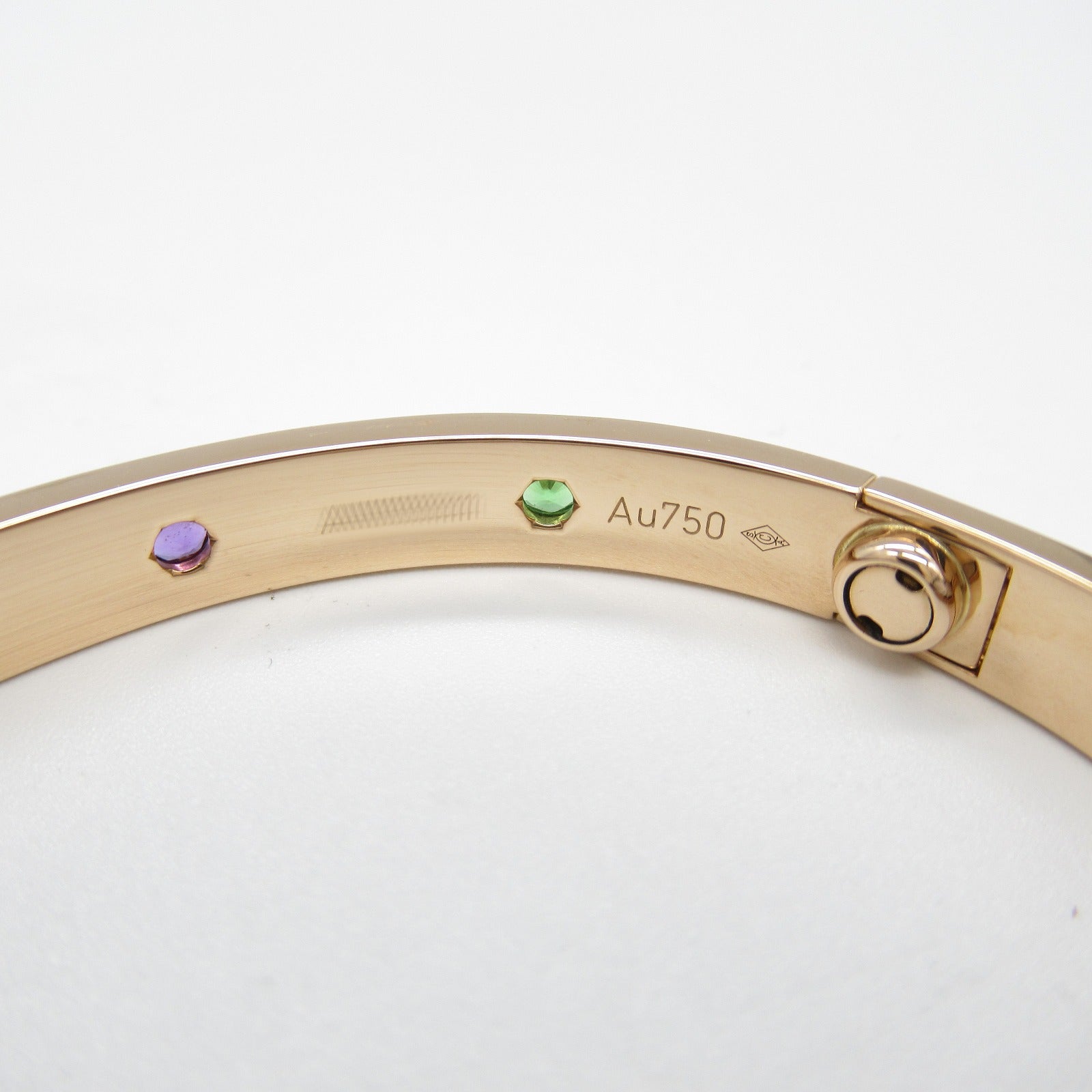 Cartier Love Bracelet Multistone K18PG Pink Gold