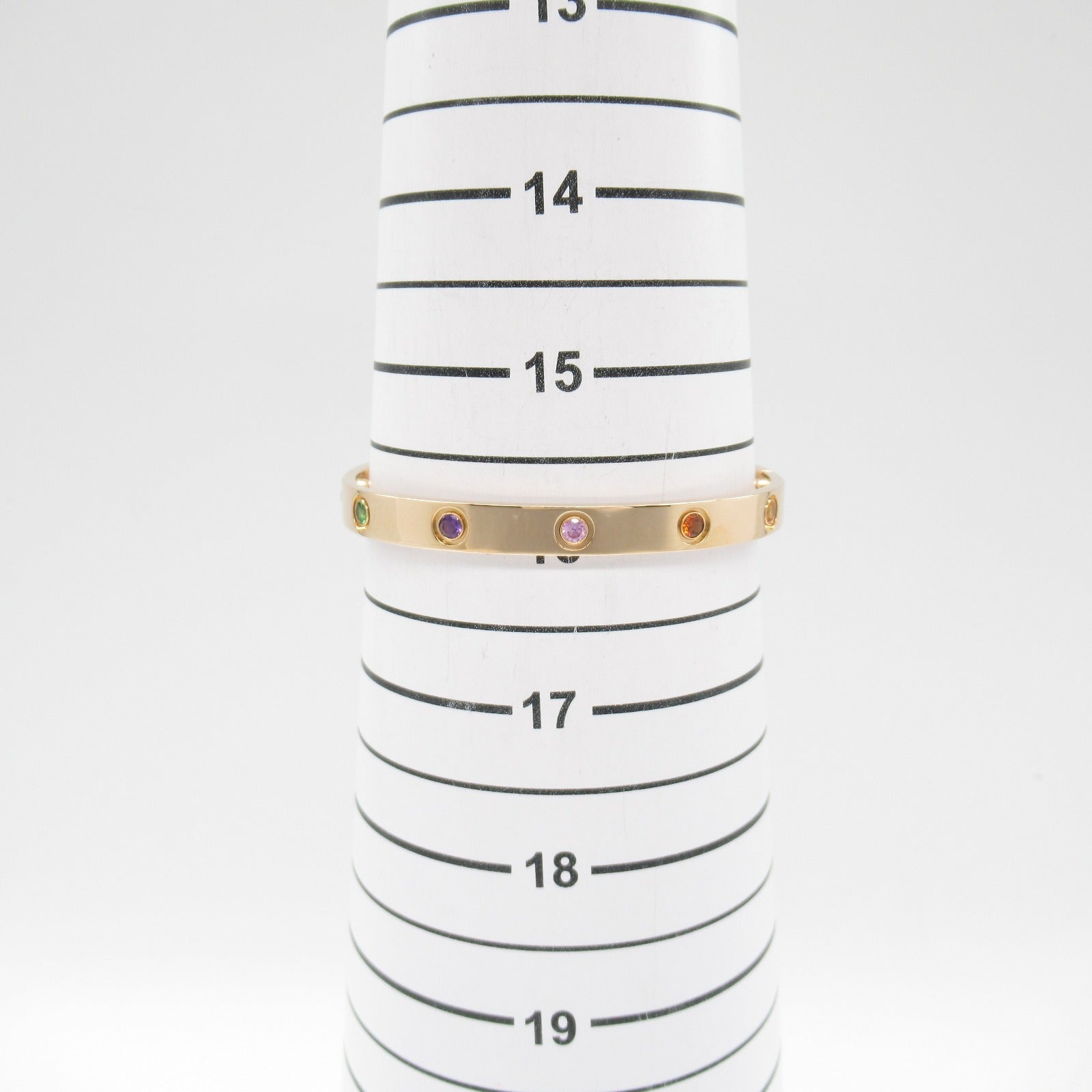 Cartier Love Bracelet Multistone K18PG Pink Gold