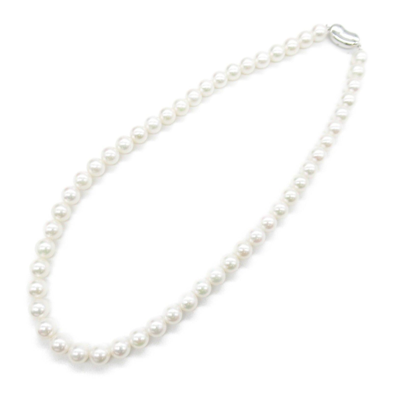 Silver 925 Pearl Necklace Jewelry