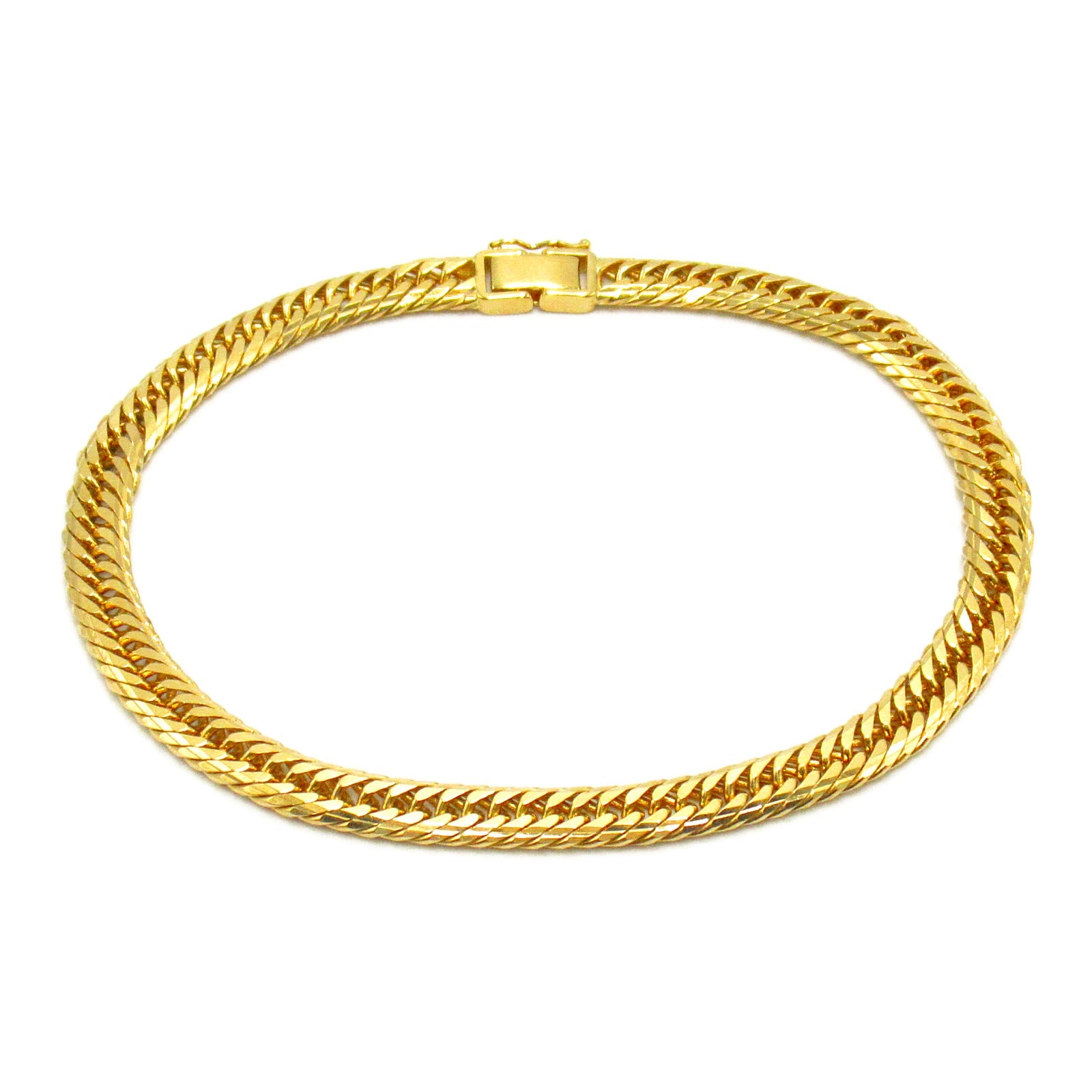 K18 Yellow Gold 14 Men T Khei Anklet Jewelry