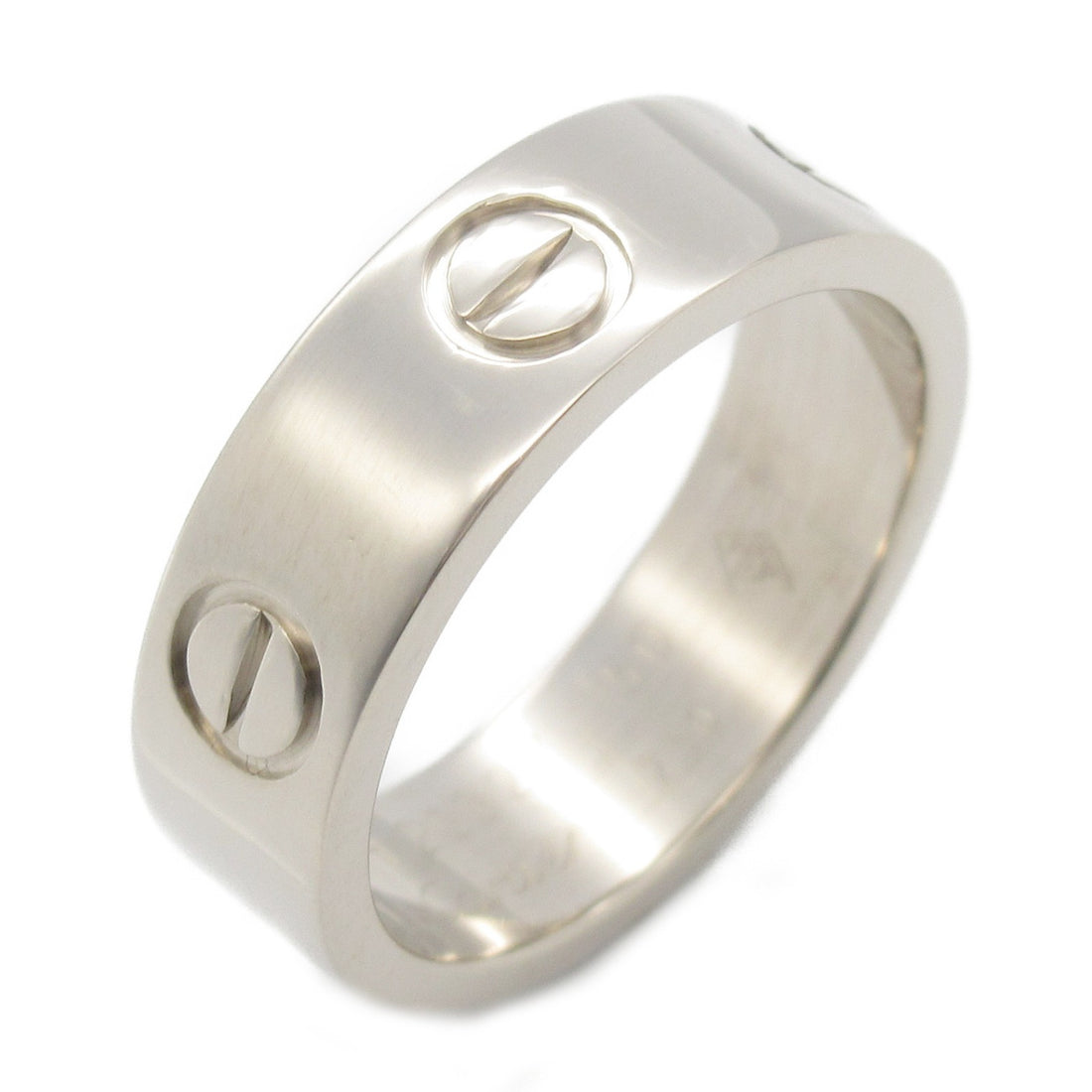 Cartier Love Ring K18WG White Gold