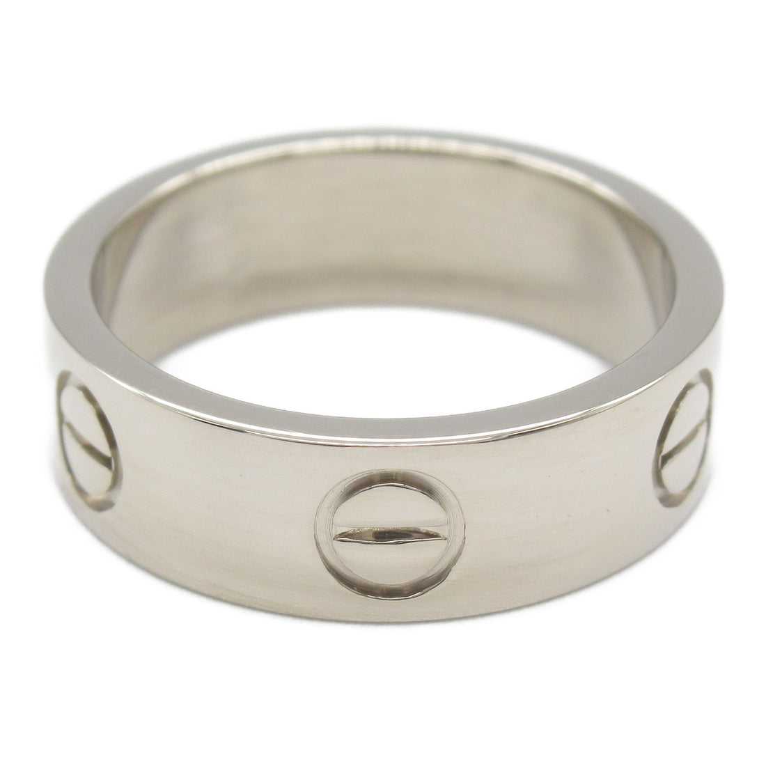 Cartier Love Ring K18WG White Gold