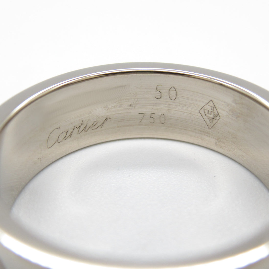 Cartier Love Ring K18WG White Gold