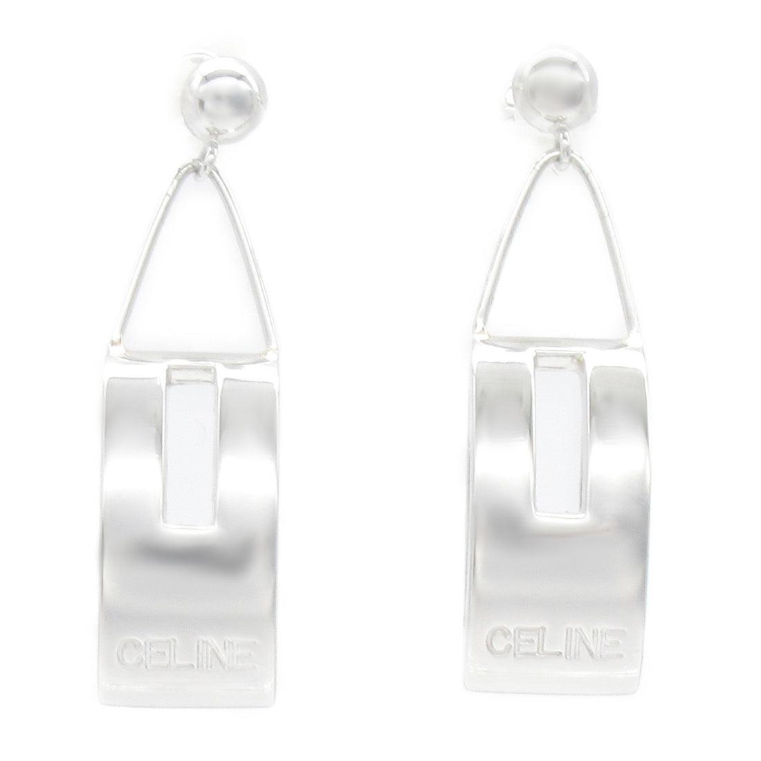 Celine Pt900 Platinum Earrings Jewelry