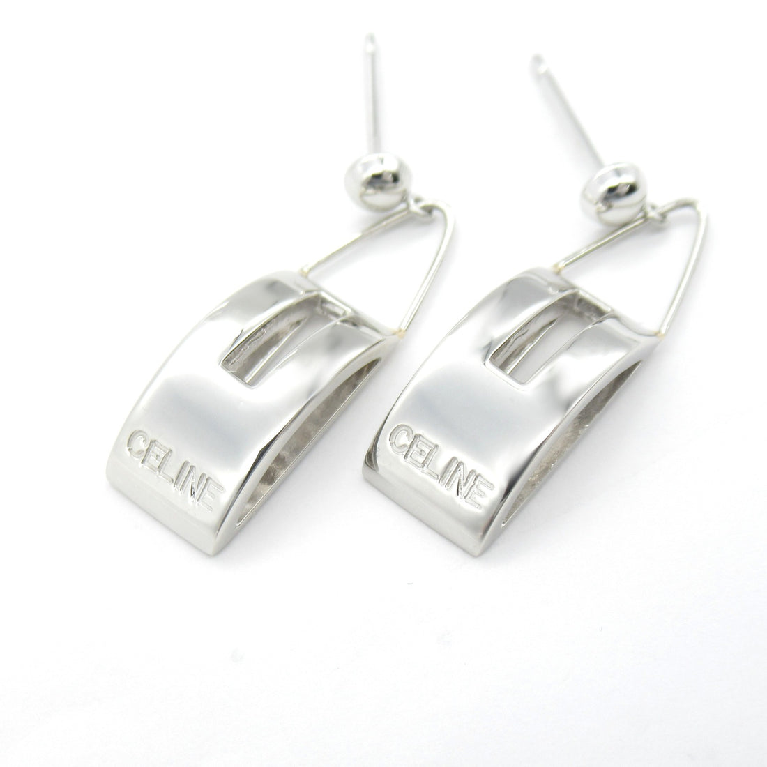 Celine Pt900 Platinum Earrings Jewelry