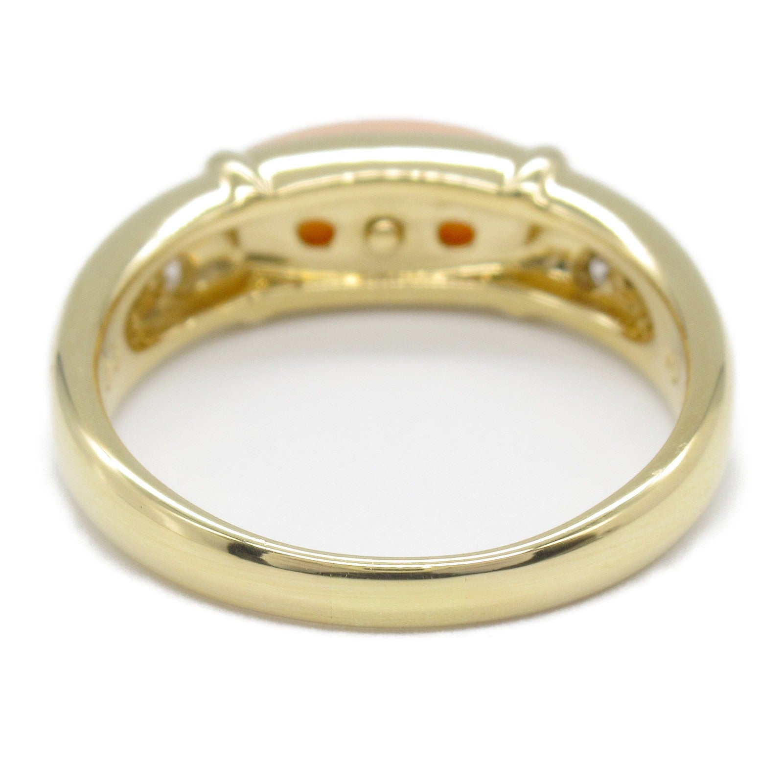 Tasaki K18 Yellow Gold Diamond Ring